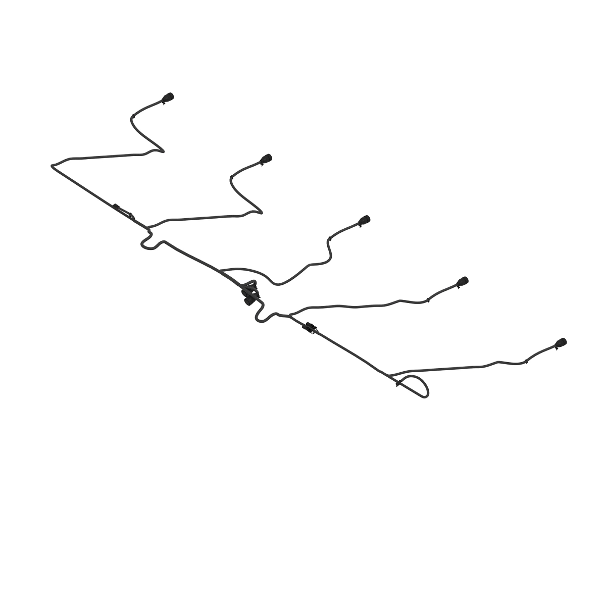 Wiring Harness, Rear Backbone 31/32