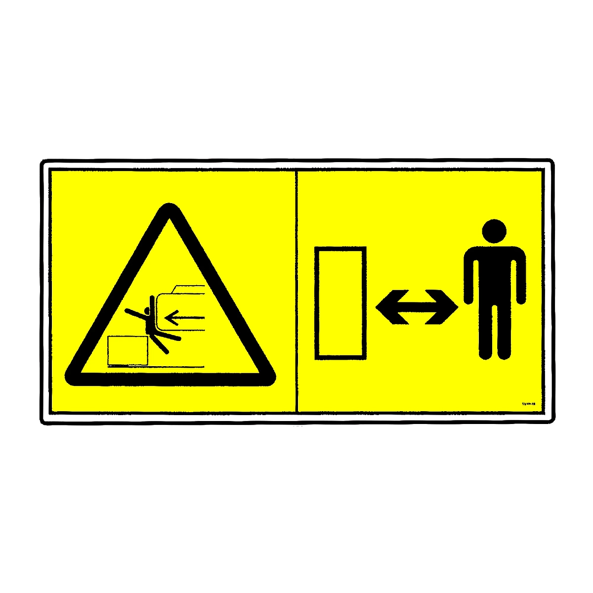 Label, Caution Turnaround