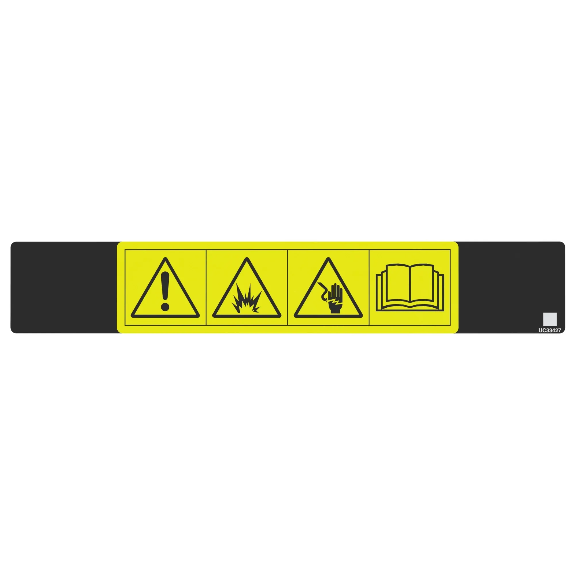 John Deere Safety Sign - UC33427