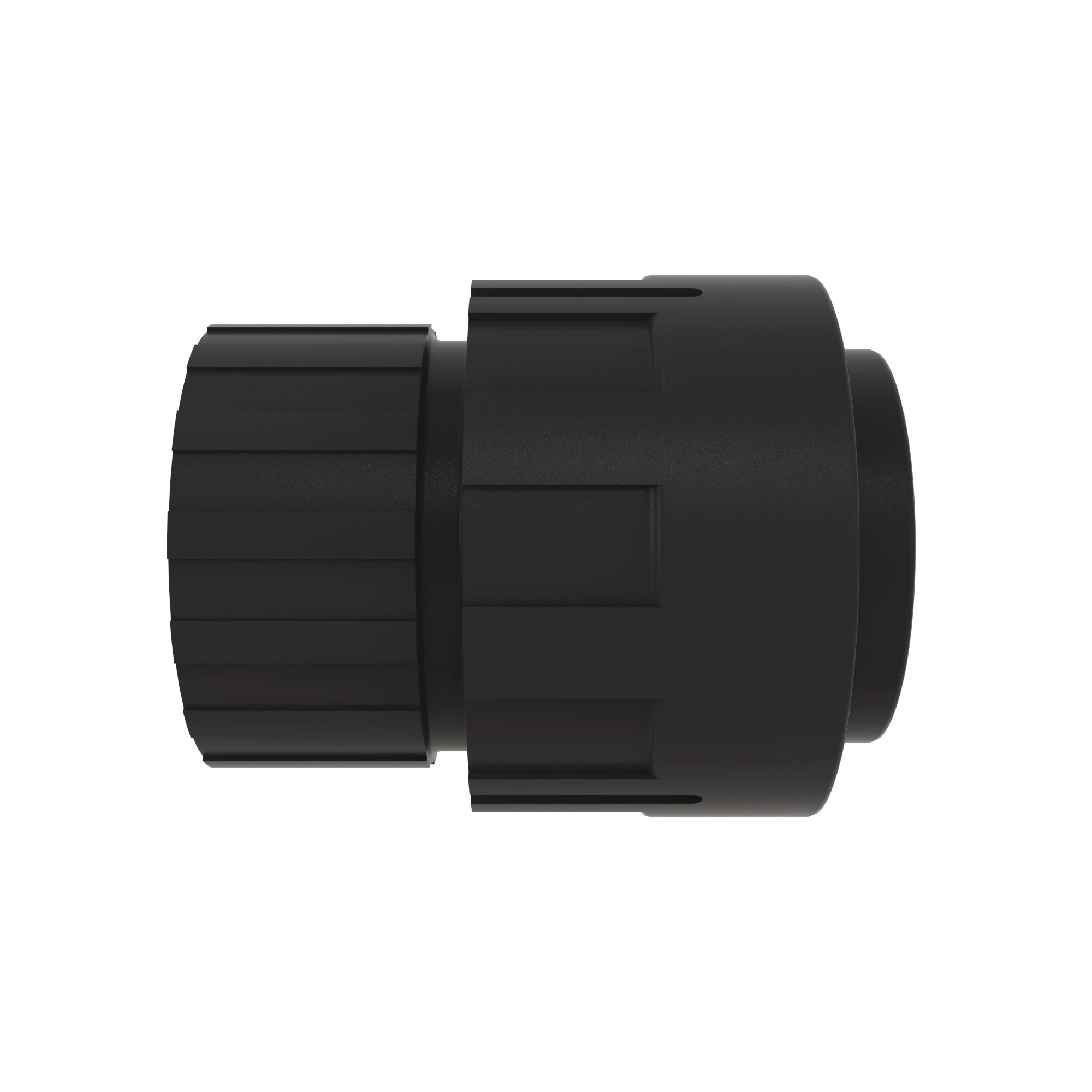 CONN ITT TN 19W MS BLK PLSTC