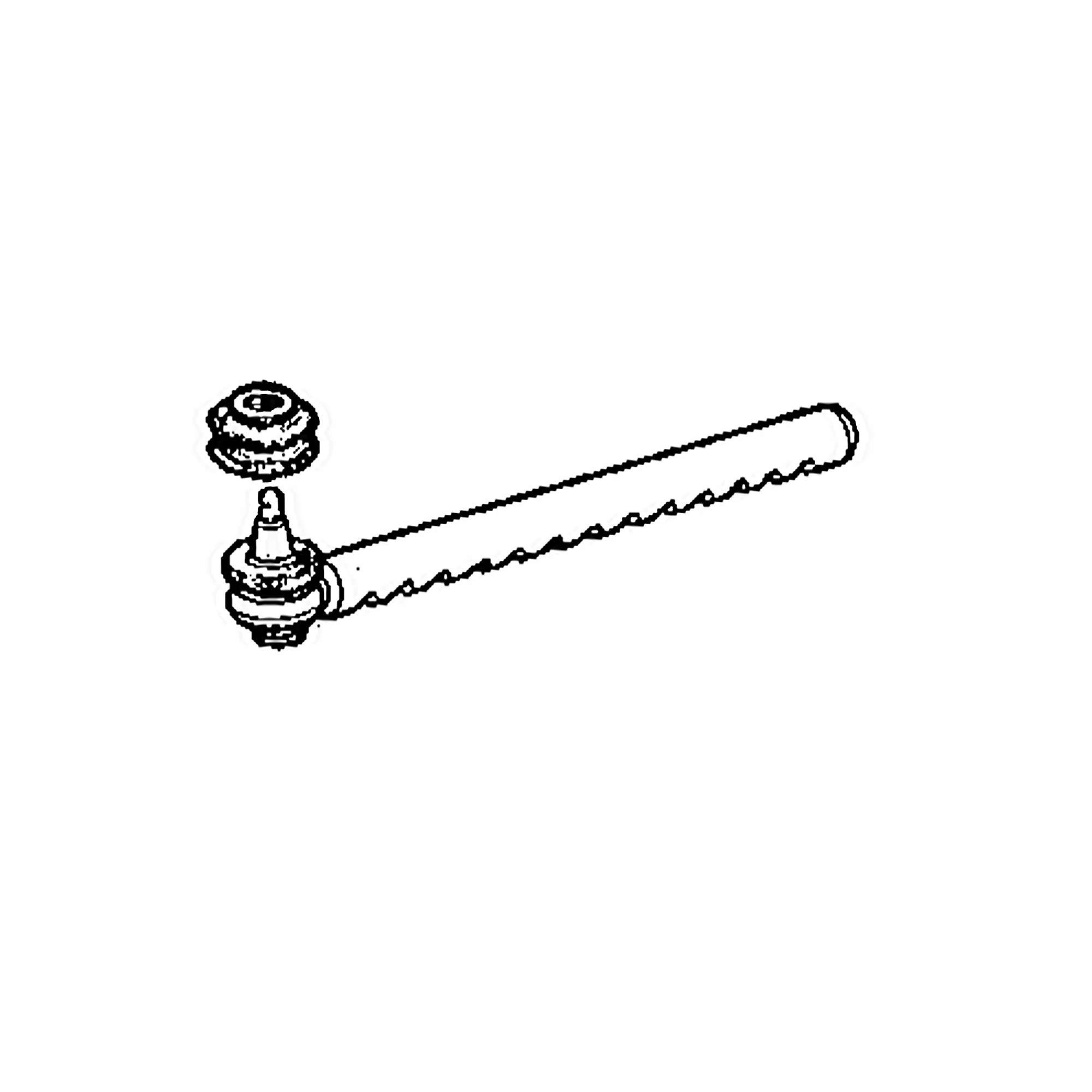 John Deere Sweptback Front Axle Tie Rod - AL178093
