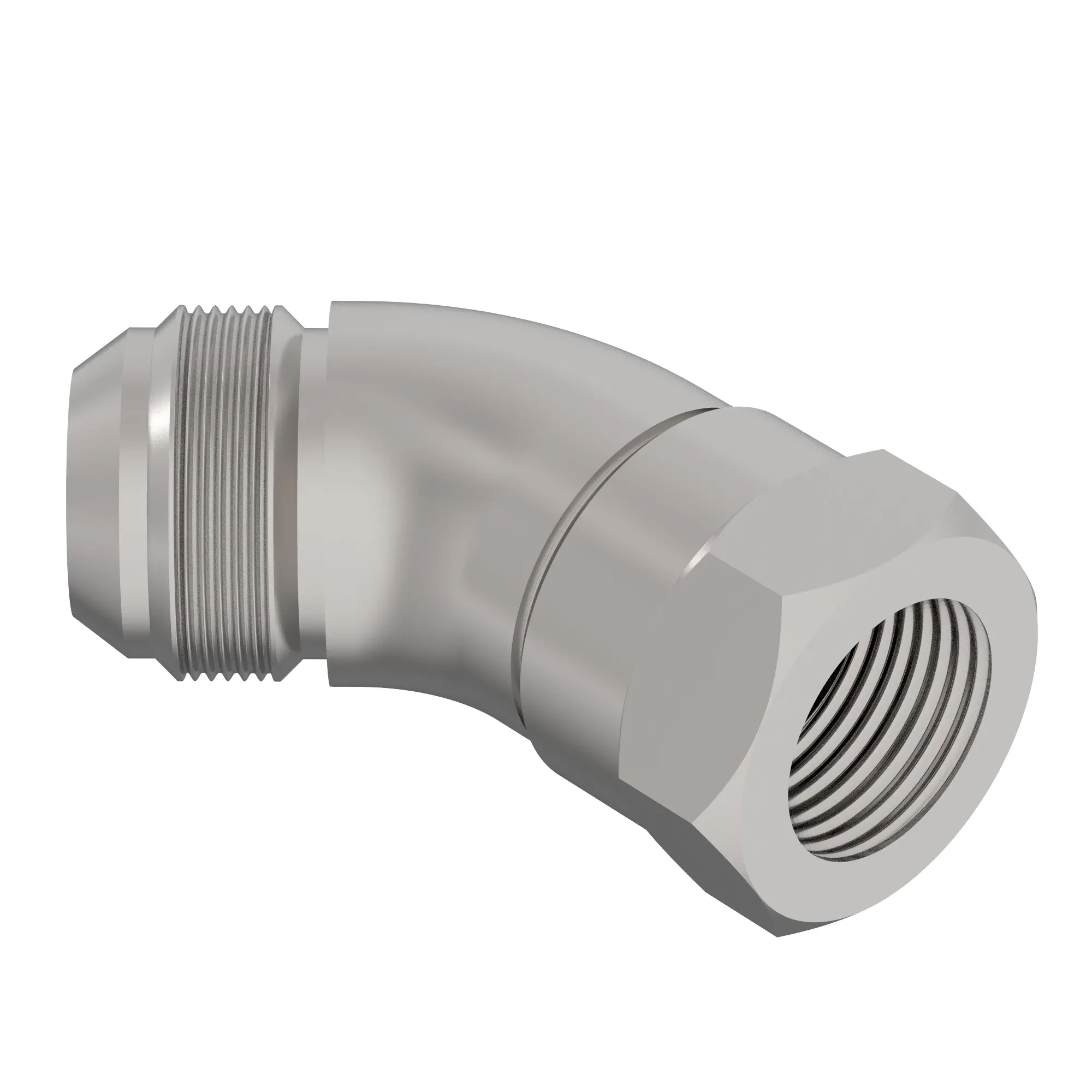 37 FLARE SWIVEL 45 ELBOW