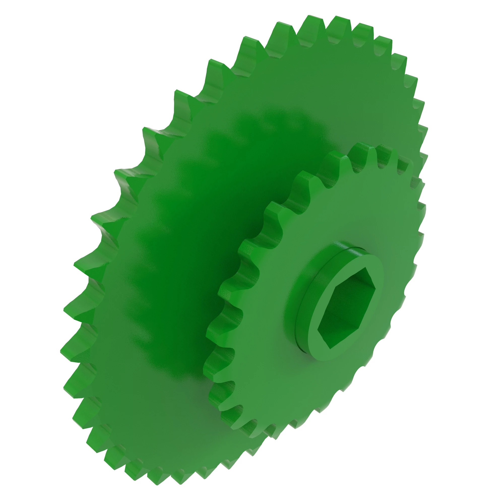 John Deere Powertrain Drive Double Chain Sprocket - AFH205819