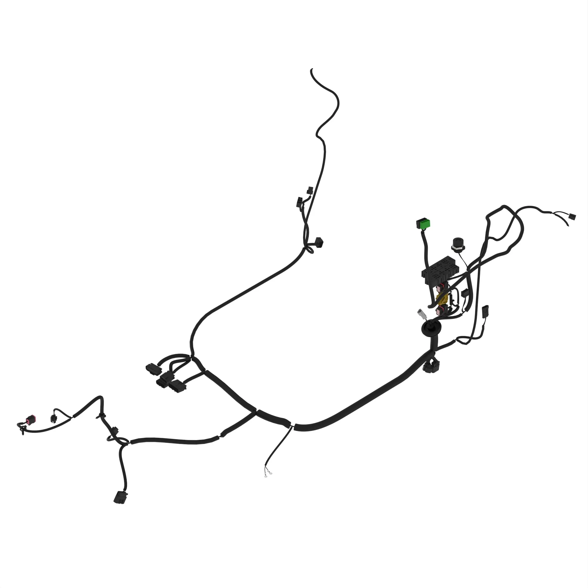 CAB WIRING HARNESS, 6 CYLINDER, WET