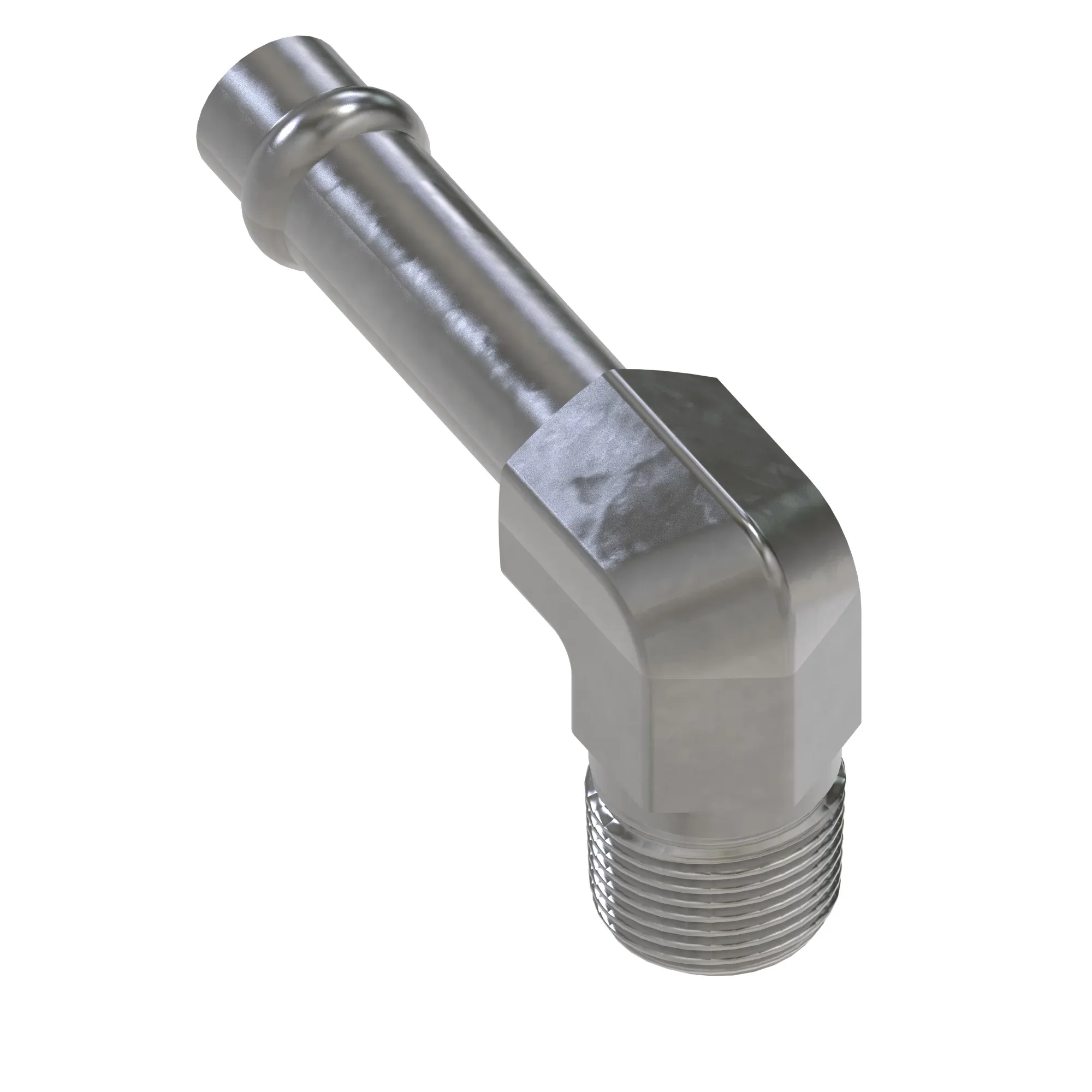 John Deere 90 Degree Male Elbow Pipe Fitting - T12269