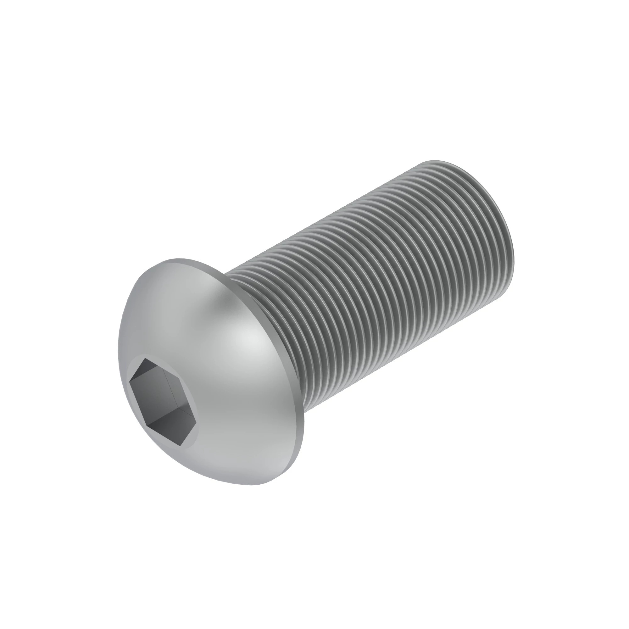 SCREW, HEX SKT BUTTON HD, METRIC