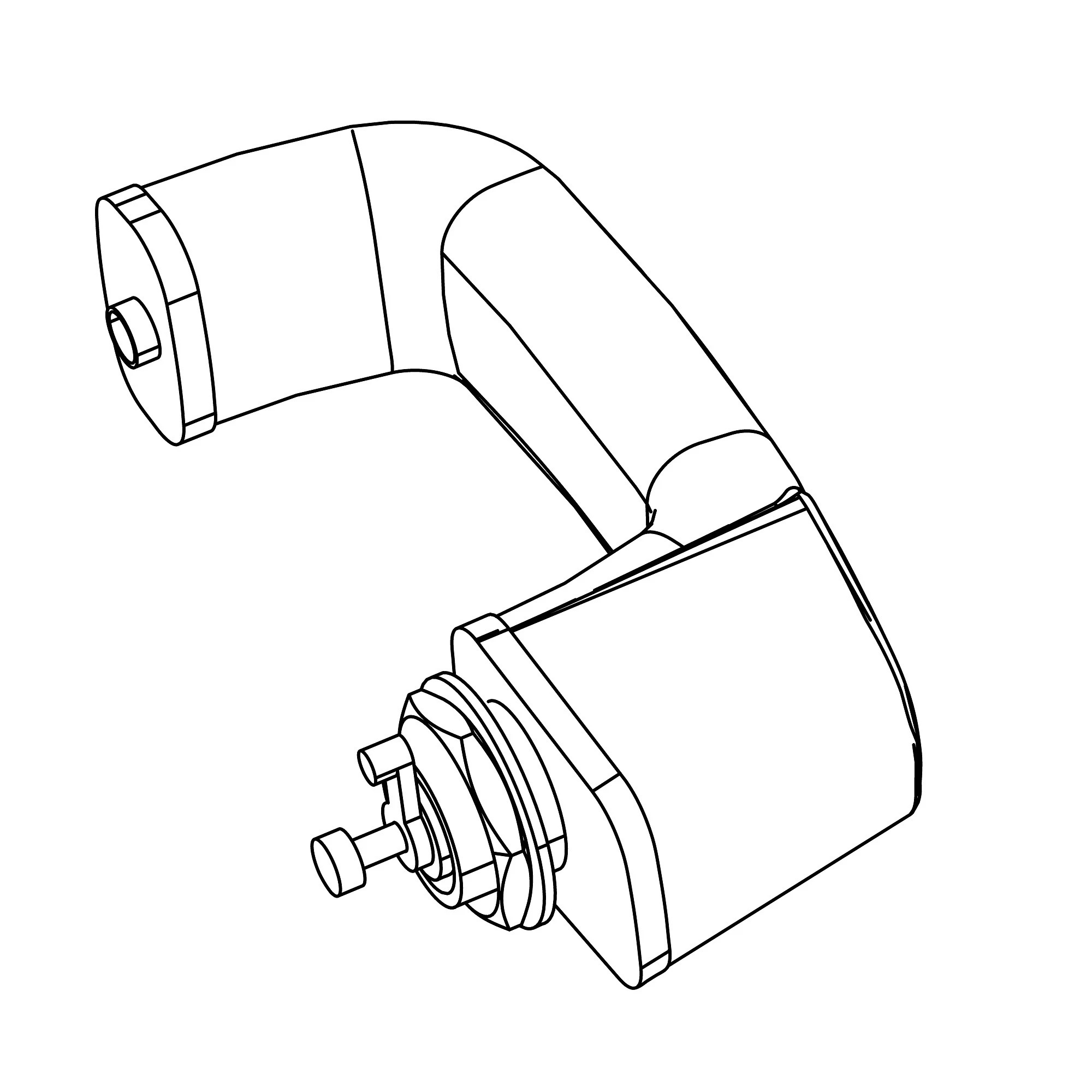 John Deere Cab Lock Handle - AL202914