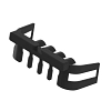 ACCY DELPHI GT SECLOCK MDGRY PLSTC