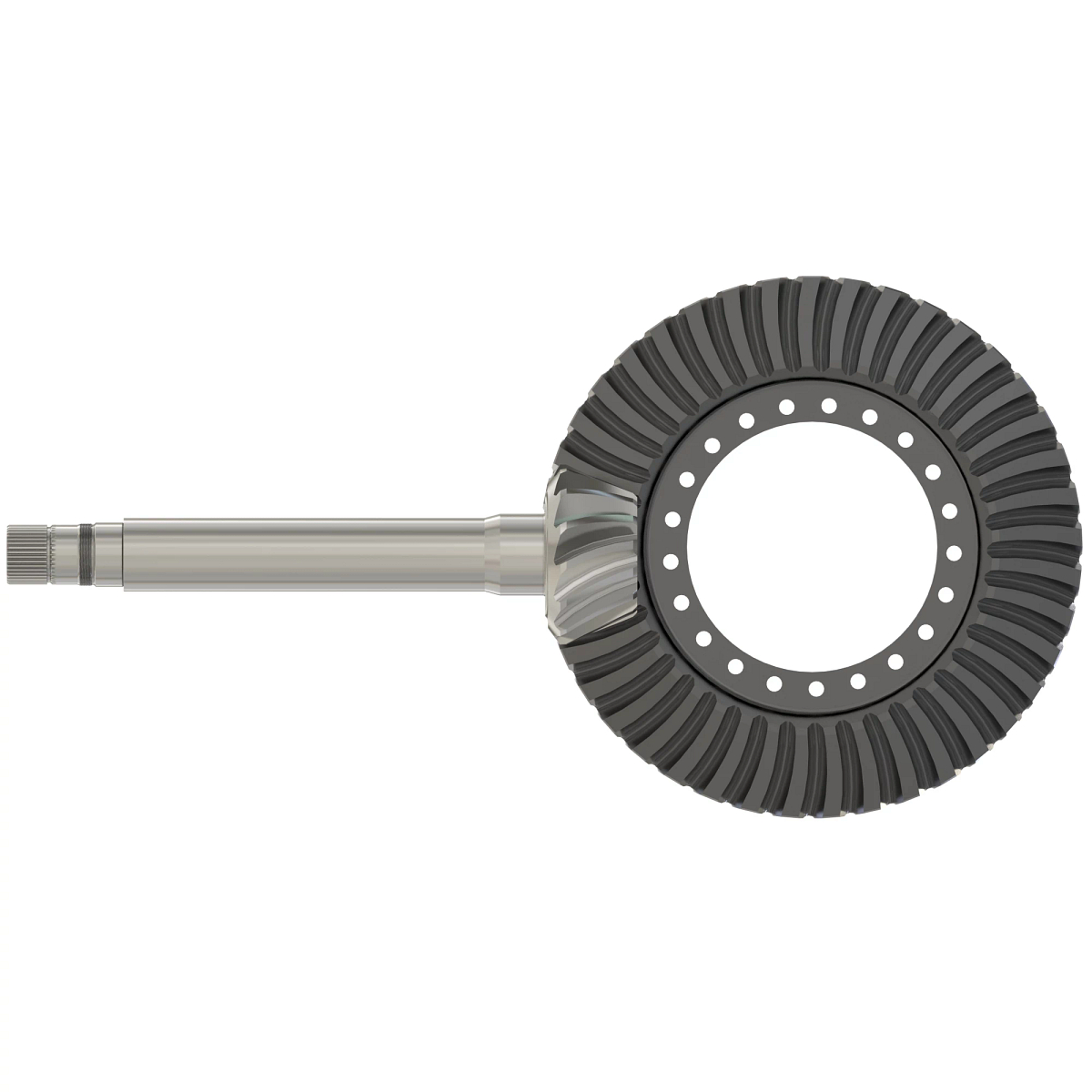 John Deere Differential Spiral Bevel Gear and Pinion, Right Side - YZ120674