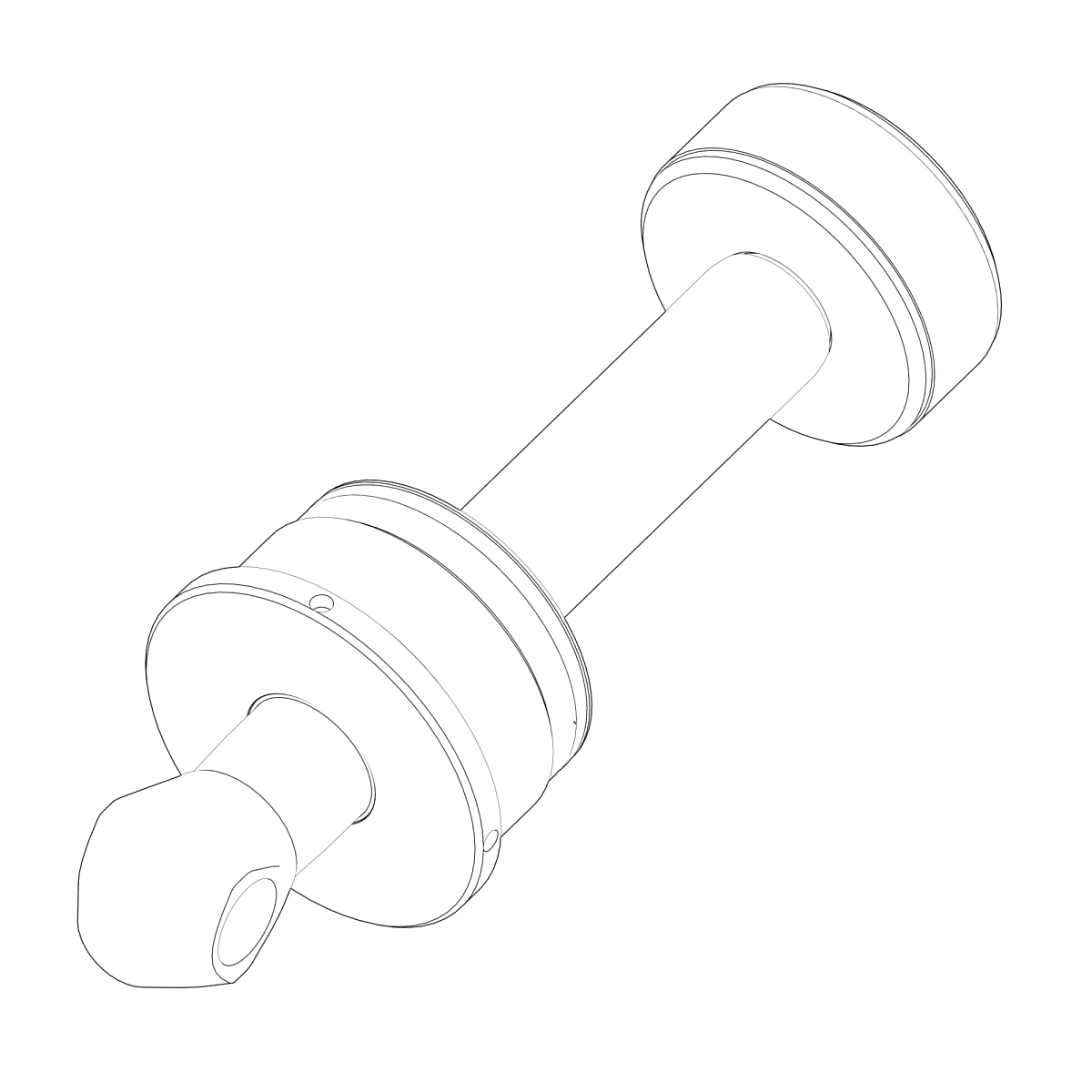 Yoke Link End, Cat 4, Yolk End, HYD