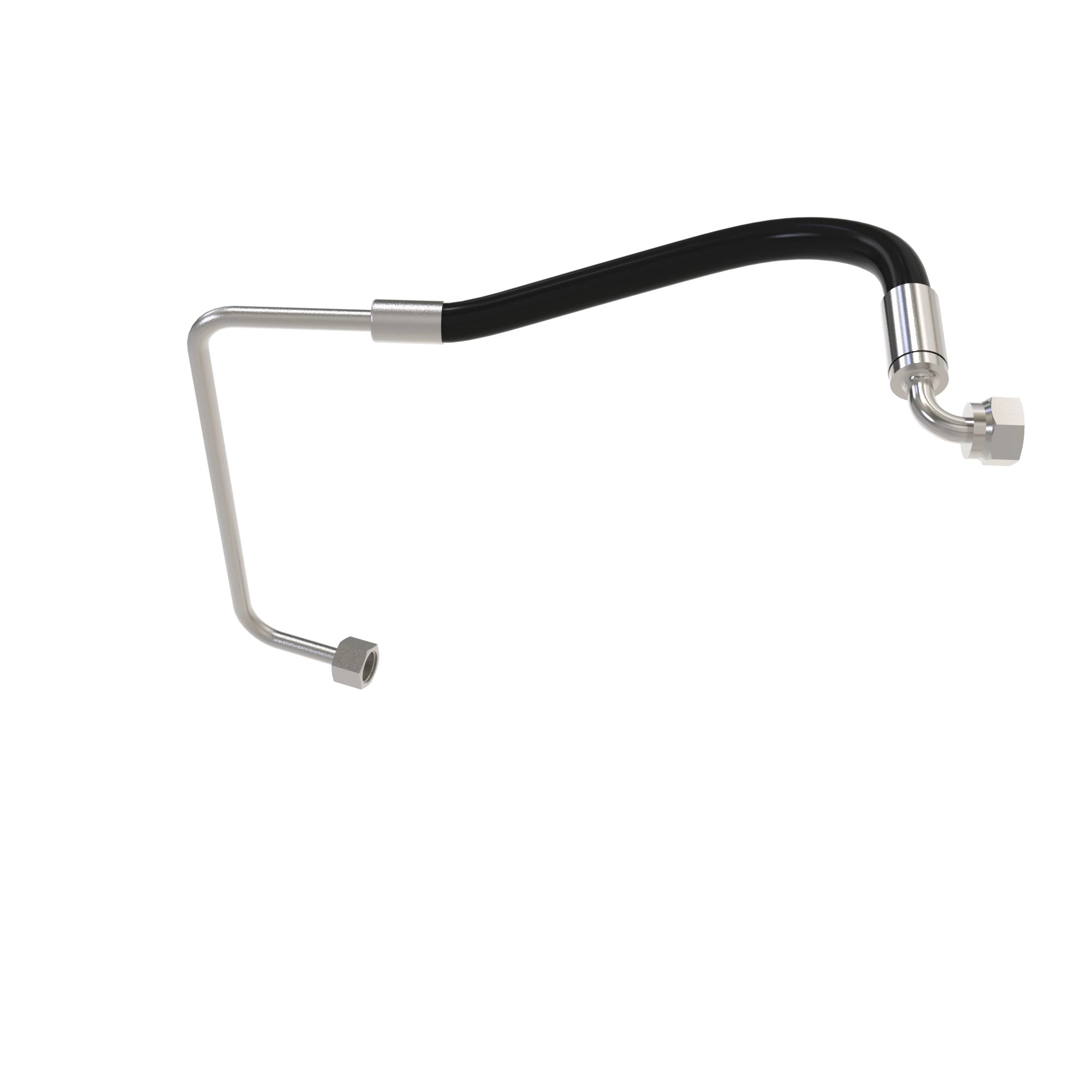 John Deere Upper RH Cab Suspension Oil Line Oil Line - RE313591