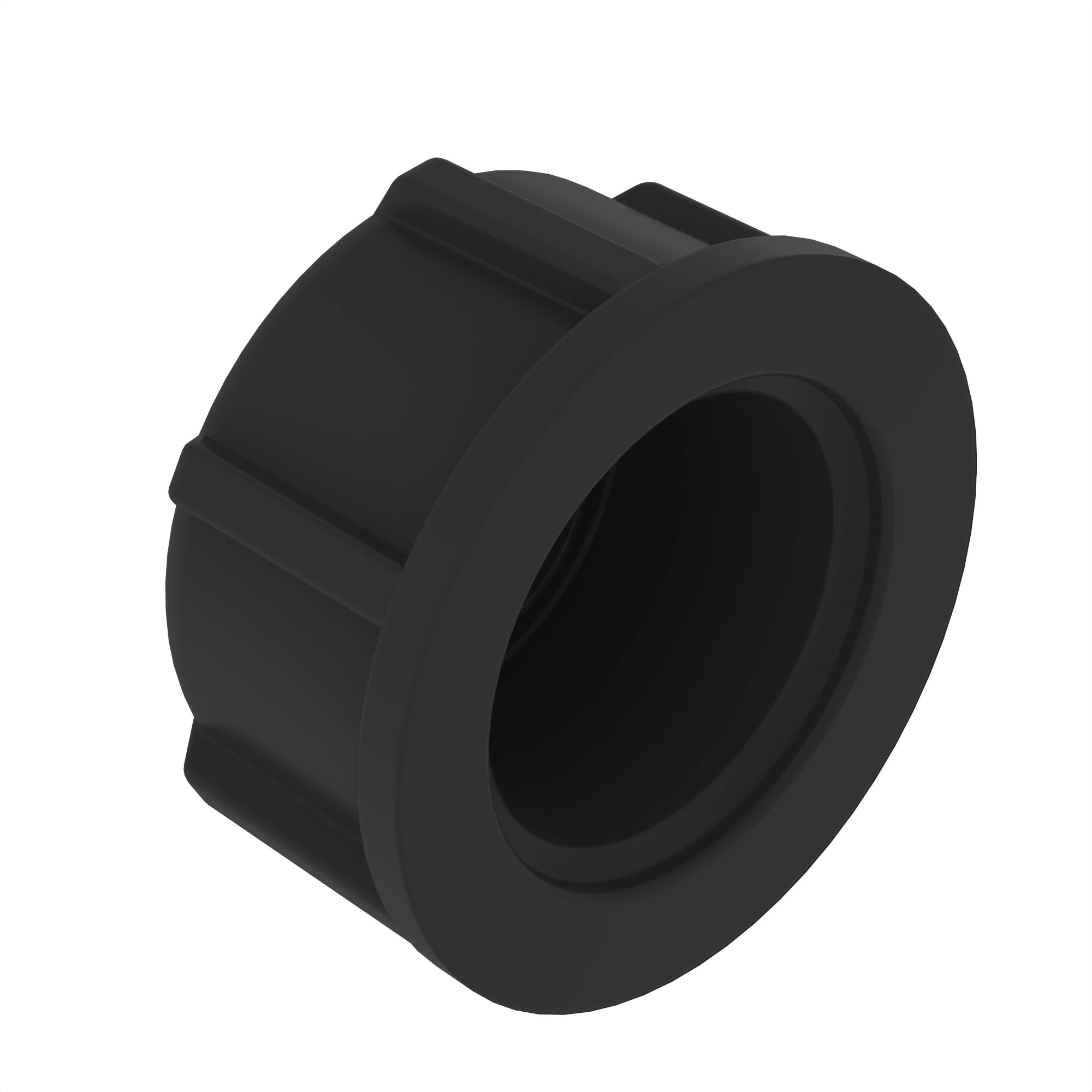 FITTING PLUG, 1/2'' INT.PLASTIC.BLA