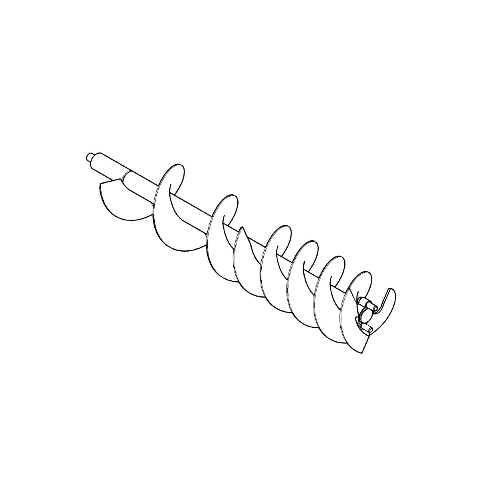 John Deere Clean Grain Loading Auger, 6 mm - AXE31901