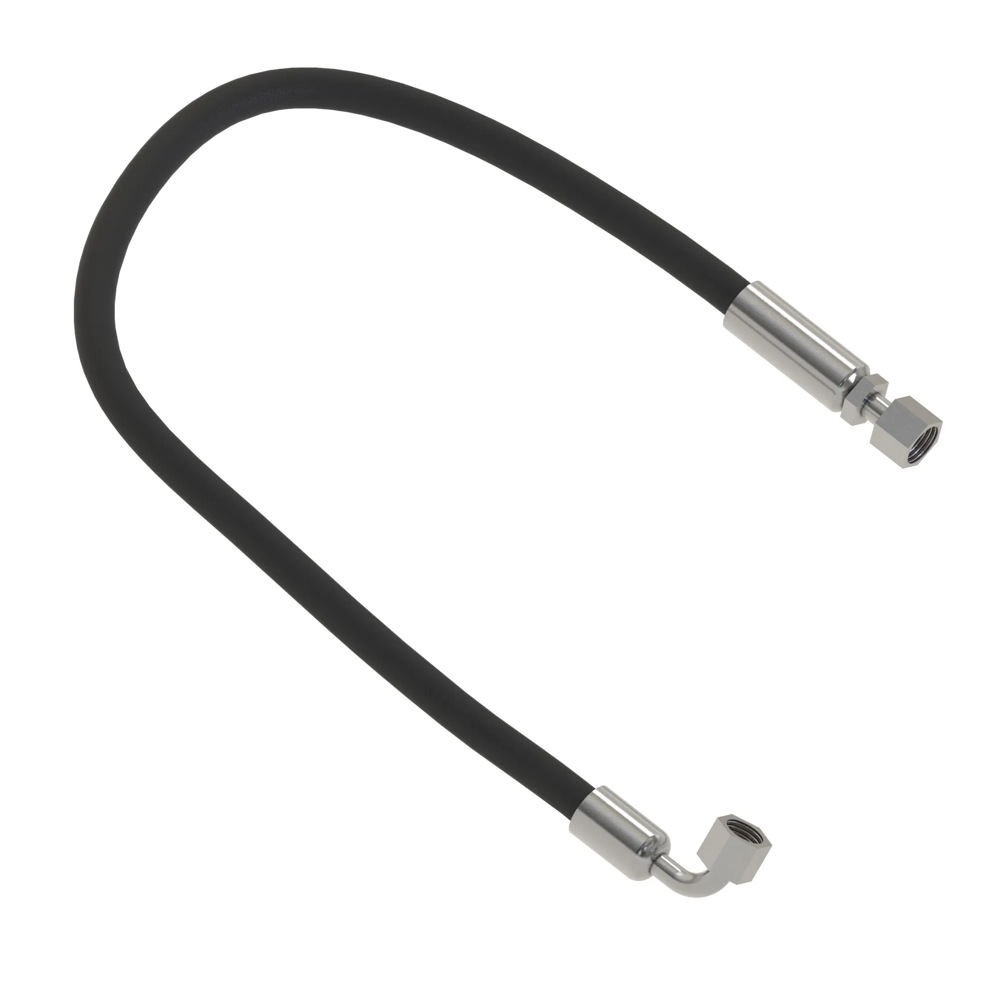 John Deere Roll Lock Valve Hydraulic Hose - AN402147