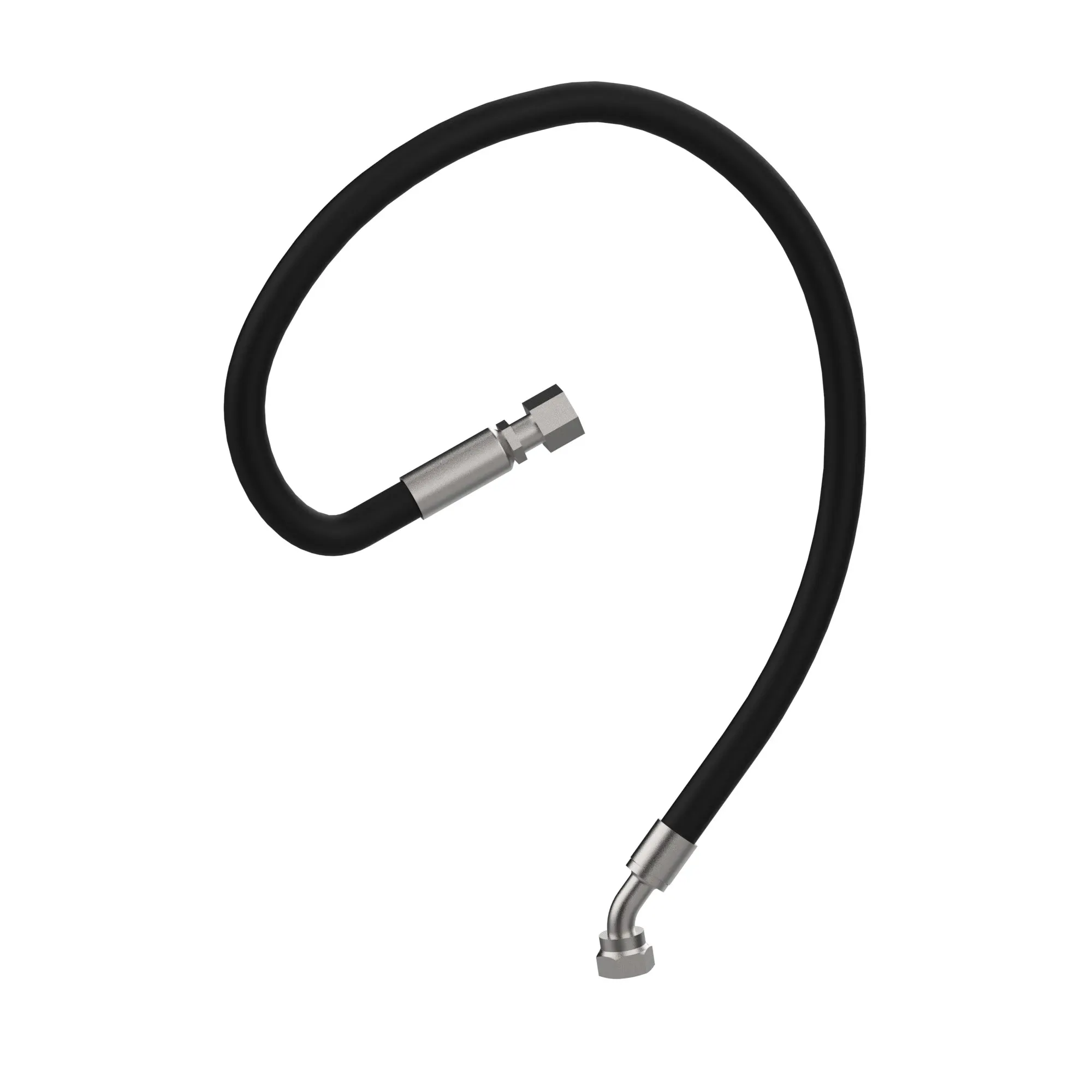 John Deere Front Feed Roller Motor Hose - AXT17911