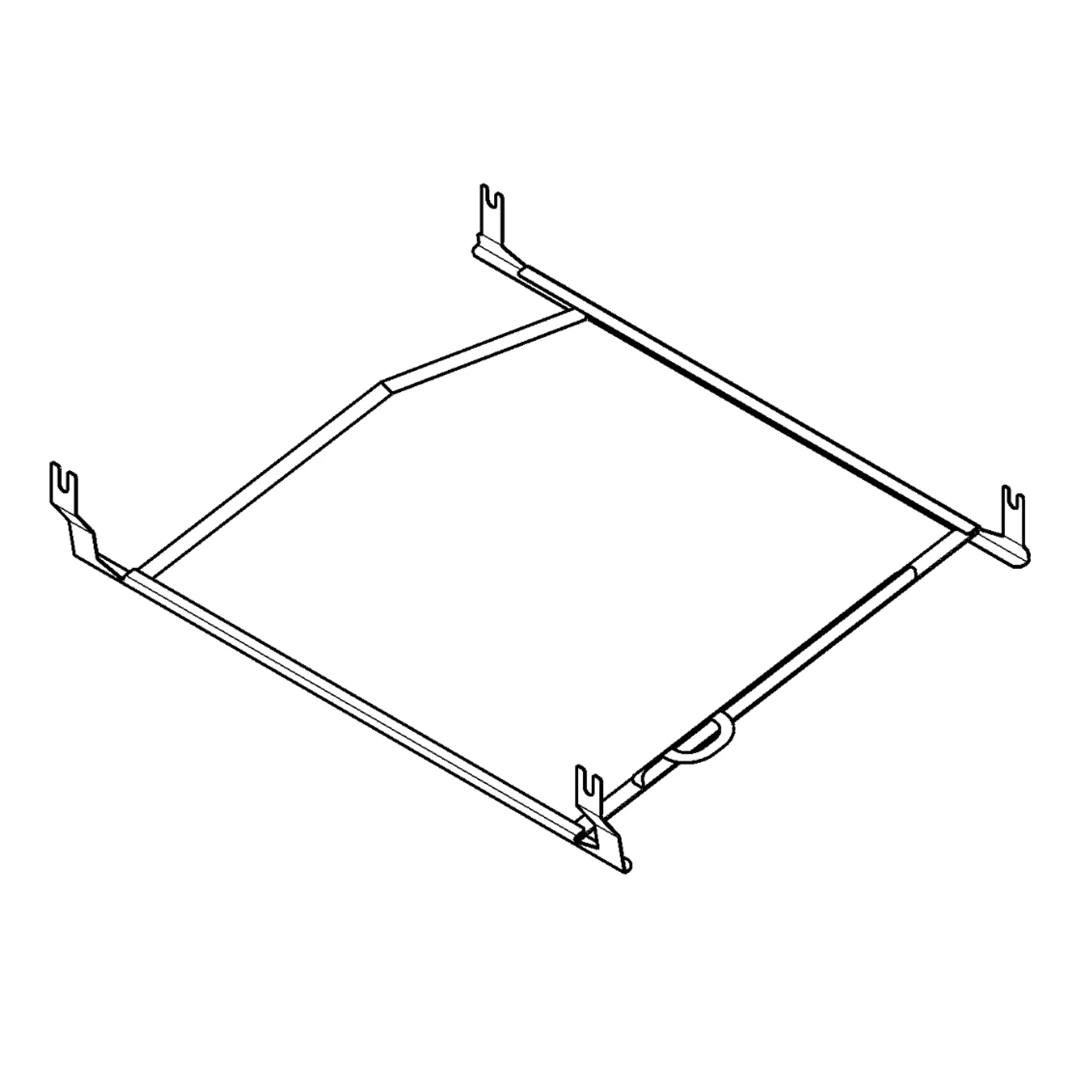 John Deere Hydraulic Oil Cooler Screen Attachment - BRE10212