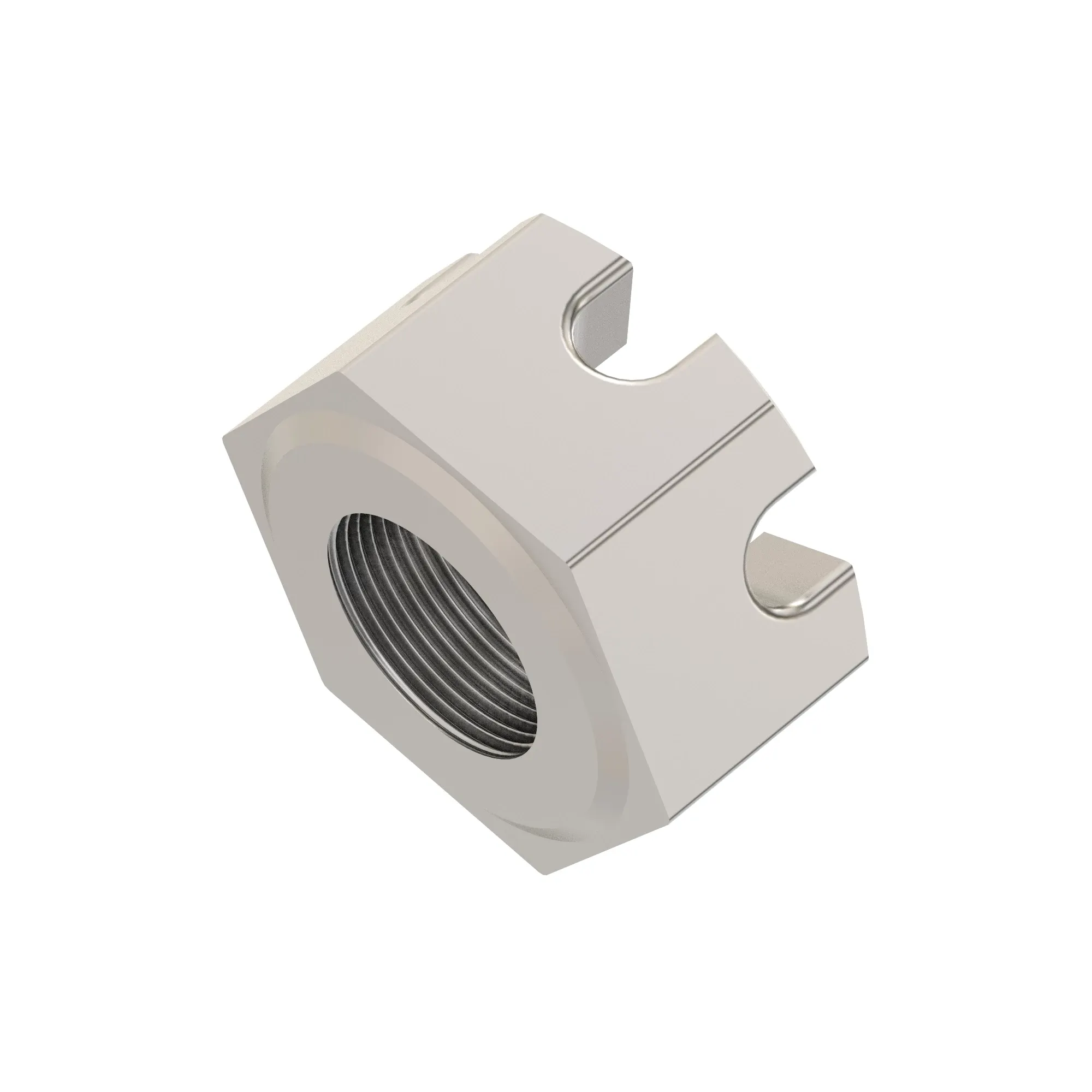 John Deere Hexagonal Slotted Nut, 5/8-18 - LVU18952