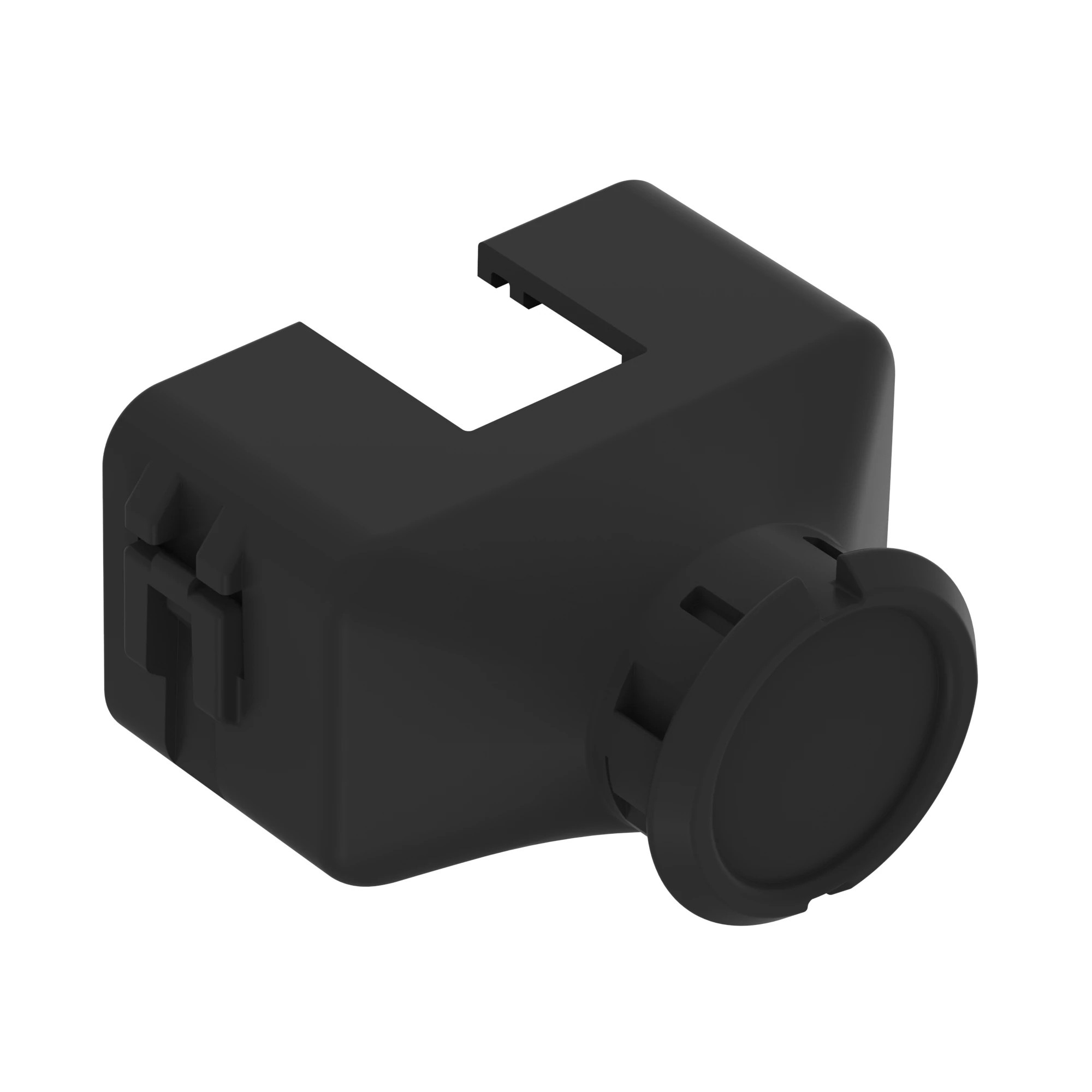 ACCY TYCO AS16 BACKSHELL BLK PLSTC