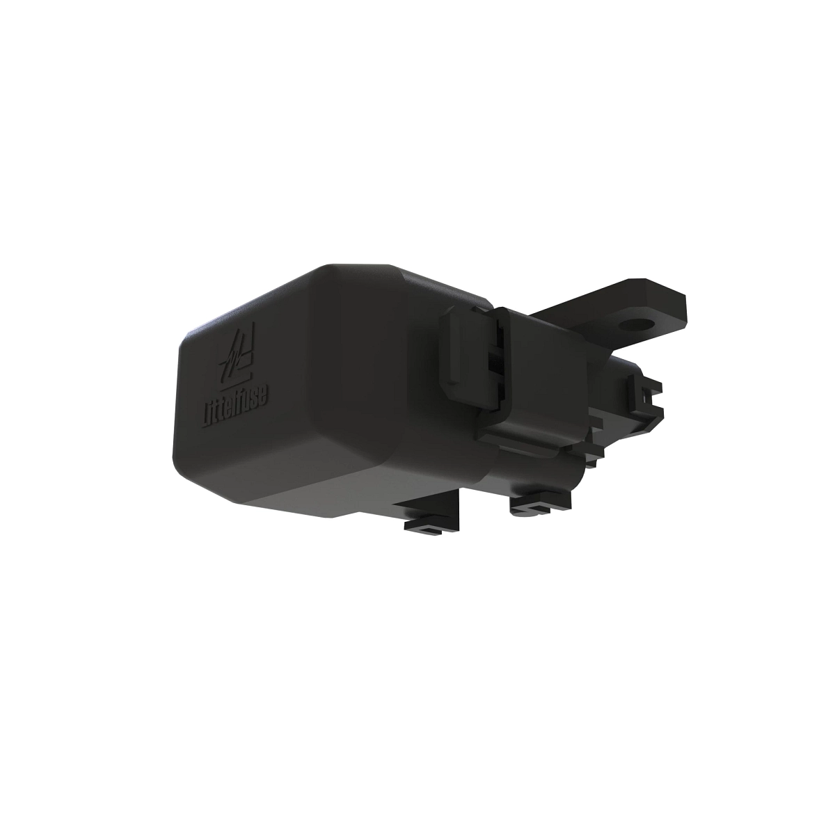 Accy Littelfuse Mtr Fusehldr Blk Pl