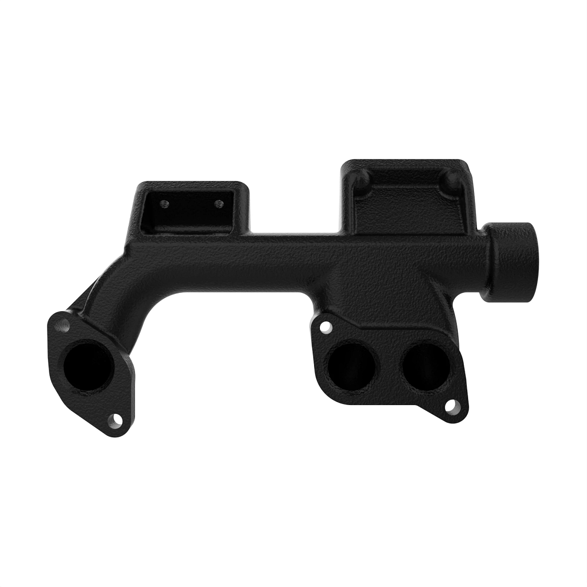 Manifold, Exhaust, Front