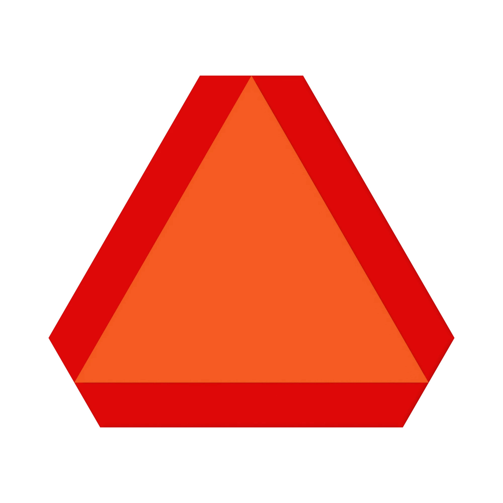 John Deere Slow Moving Vehicle Emblem - JD5931