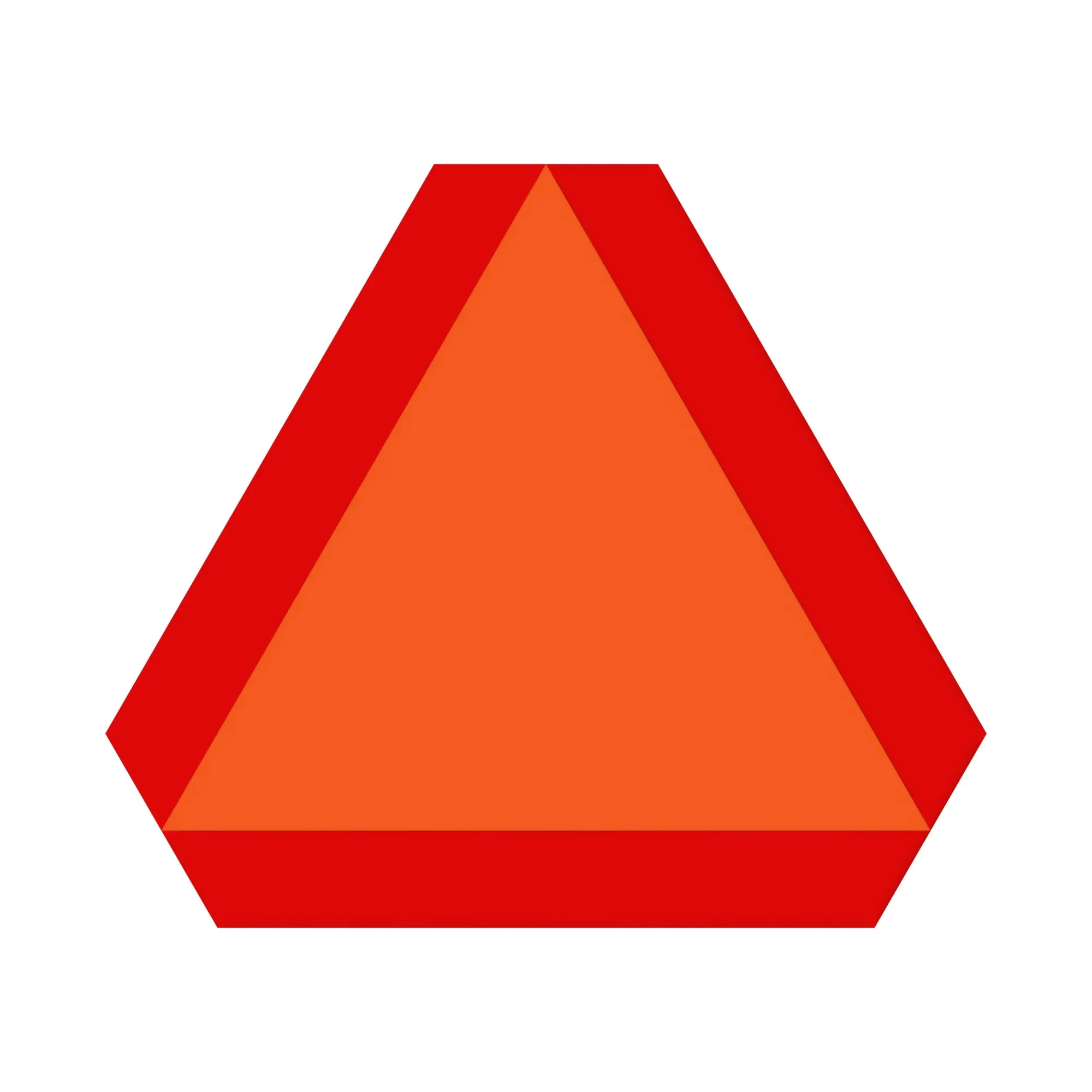 John Deere Slow Moving Vehicle Emblem - JD5931