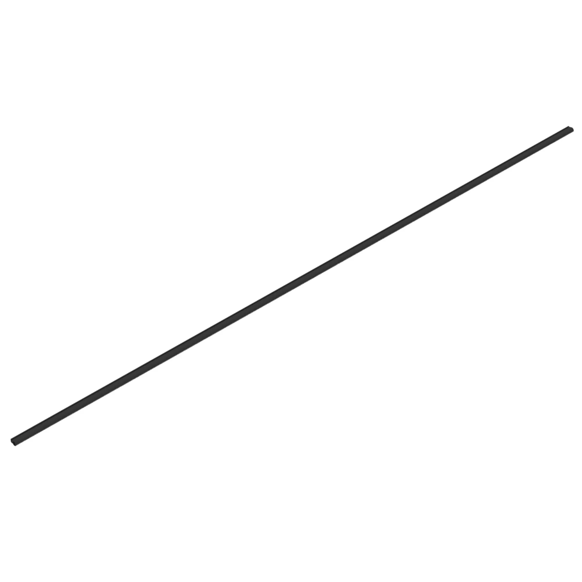 John Deere Rubber Reinforced with Metal Weatherstrip - F687708