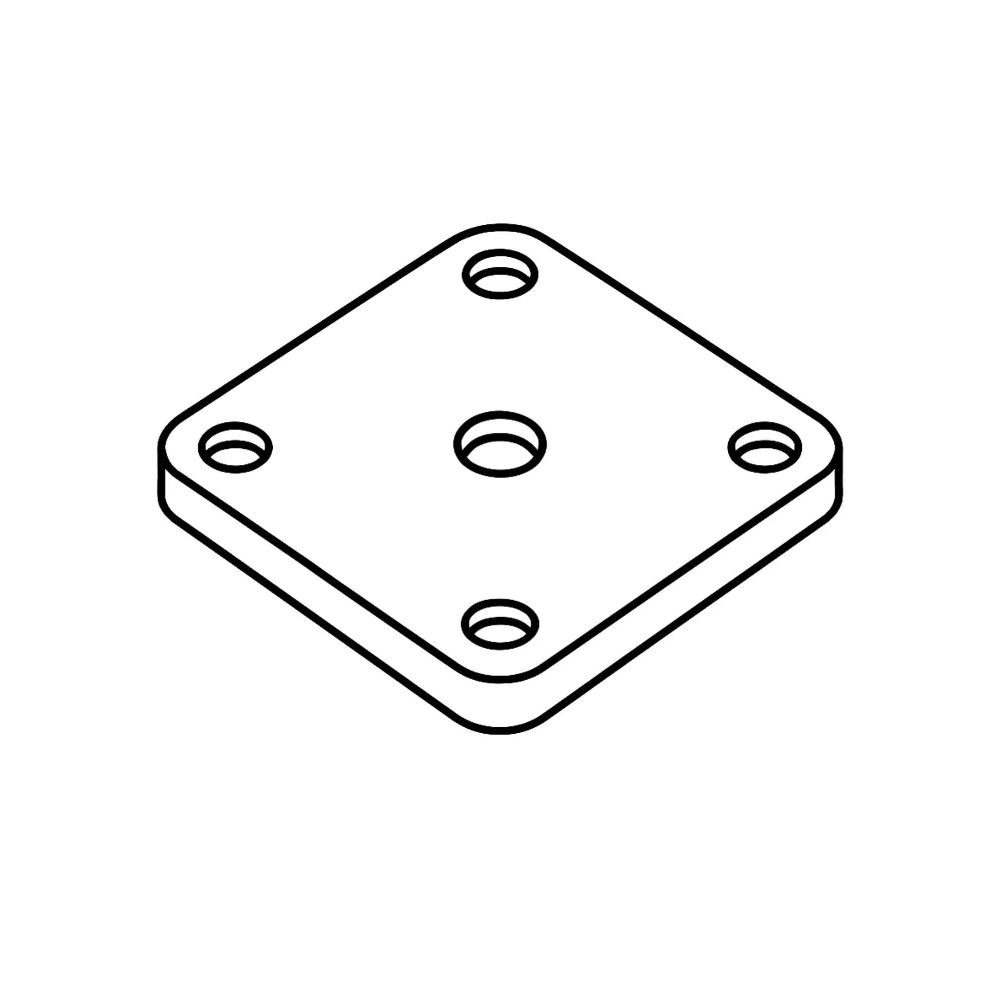 John Deere Steel Plate Shim - LW9417340