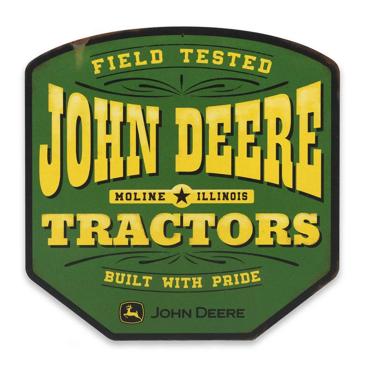 Field Tested Tractors Metal Sign