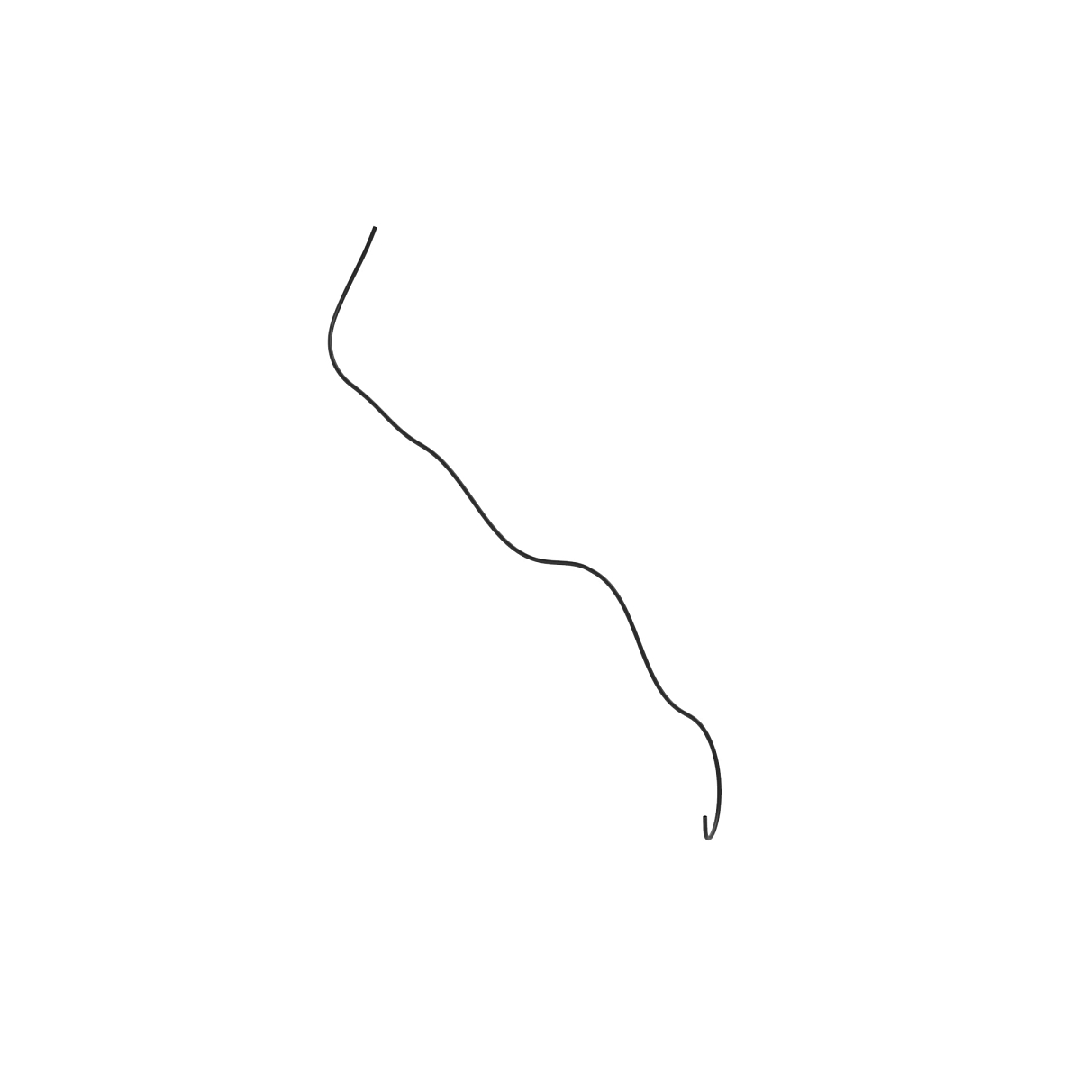 HYDRAULIC HOSE, SCV COUPLER DRAIN,