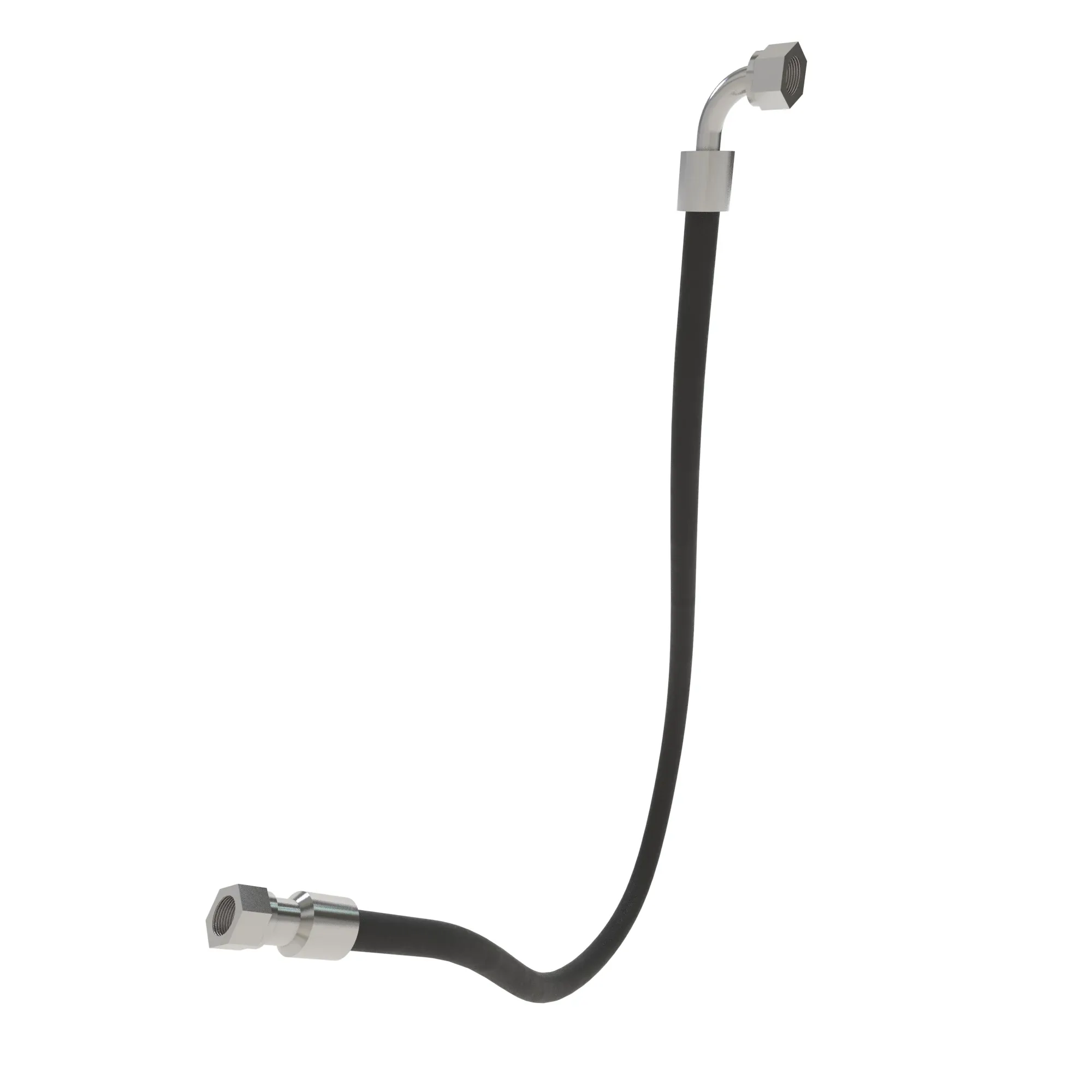 John Deere Non-Hardened Vulcanized Rubber Hose with Nylon Weft - F057044
