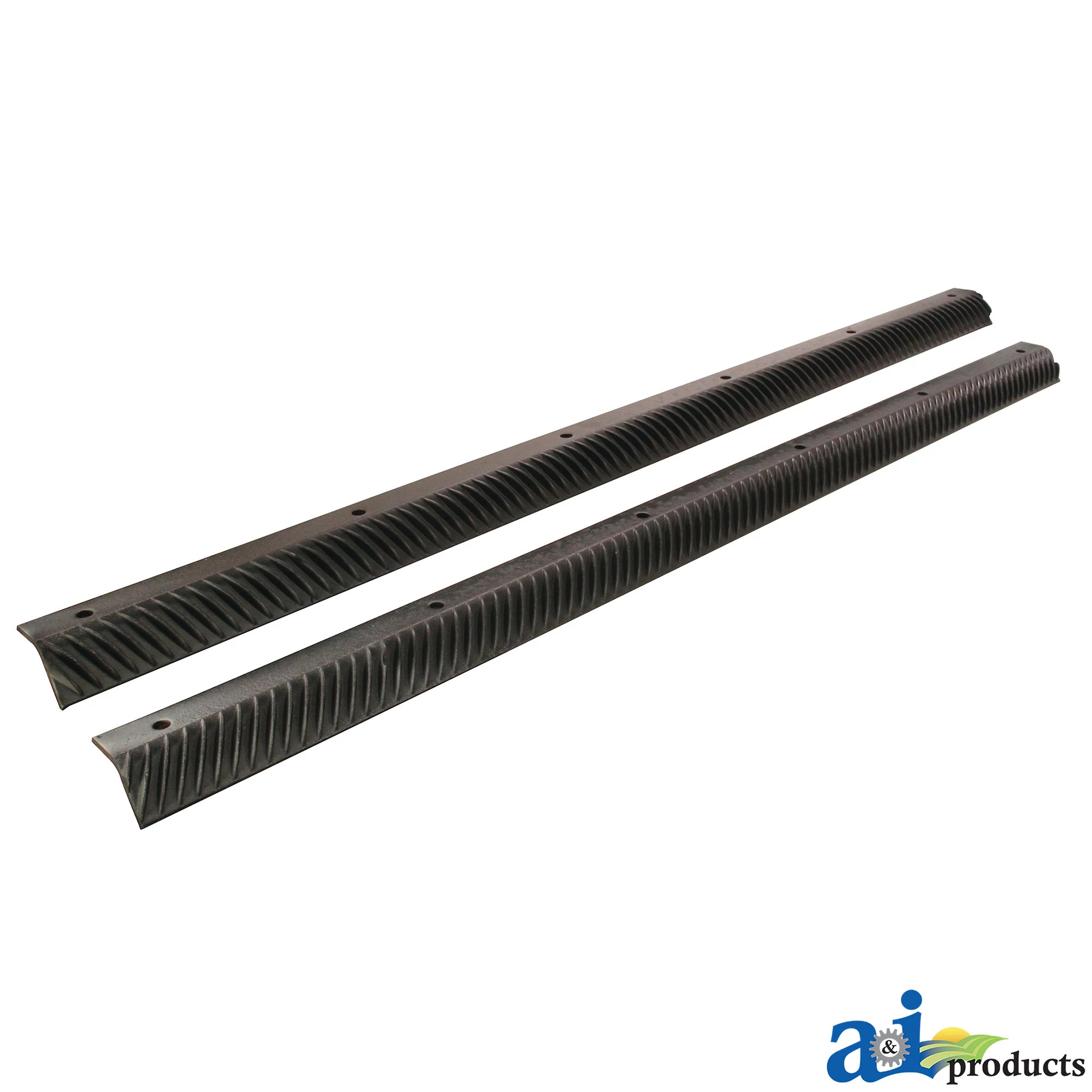 A&I Products Black-Hardened LH and RH Rasp Bar with Hardware - A-V12068H