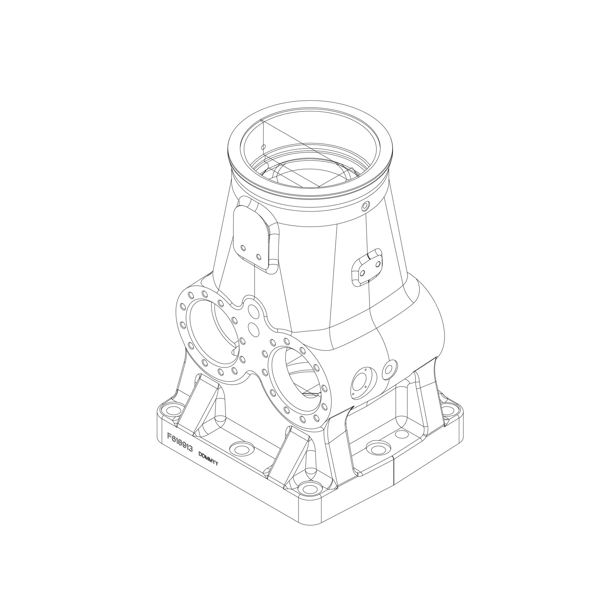 John Deere Boom Base, CF7 - F688041