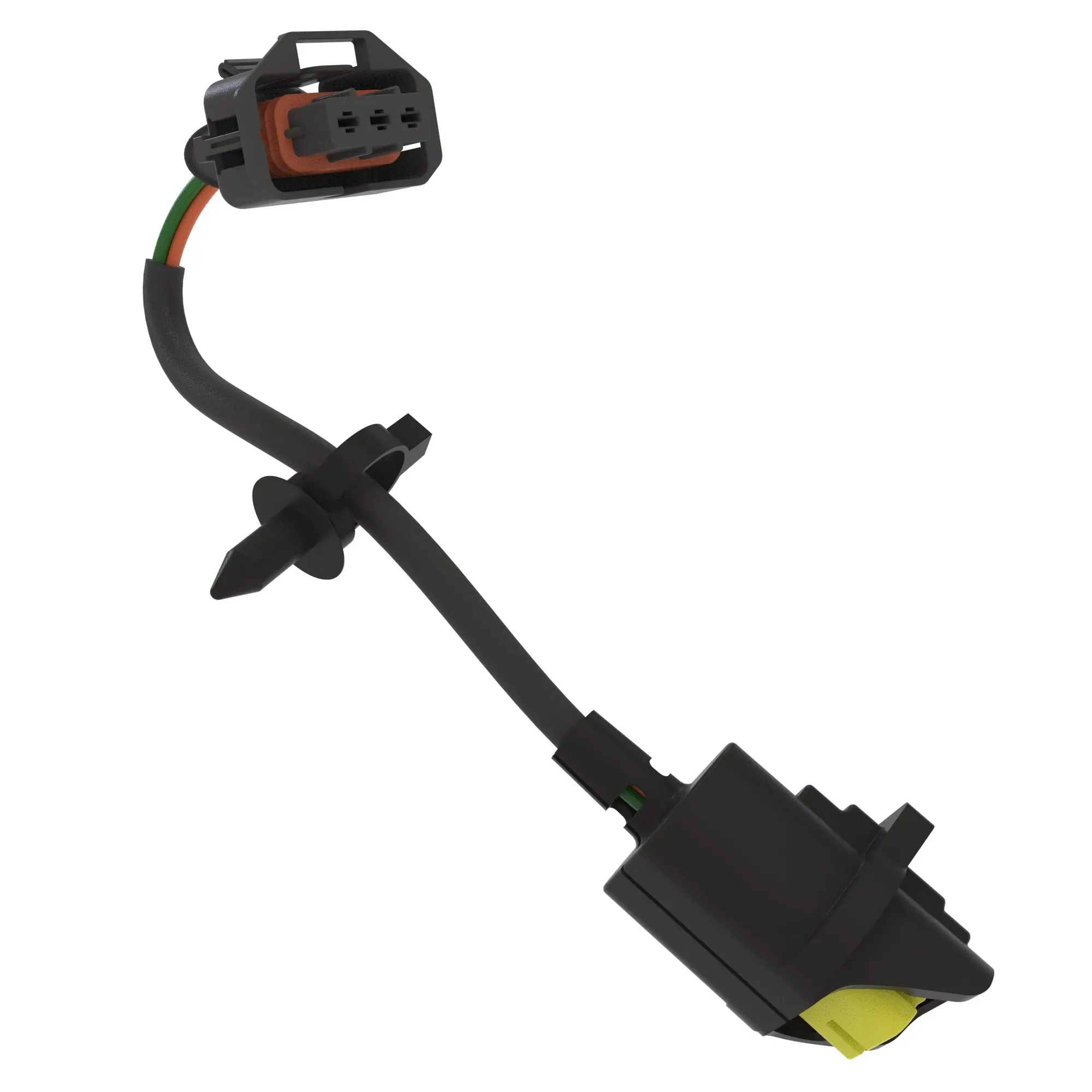 John Deere Rail Pressure Sensor Jumper Wiring Harness - DZ124680