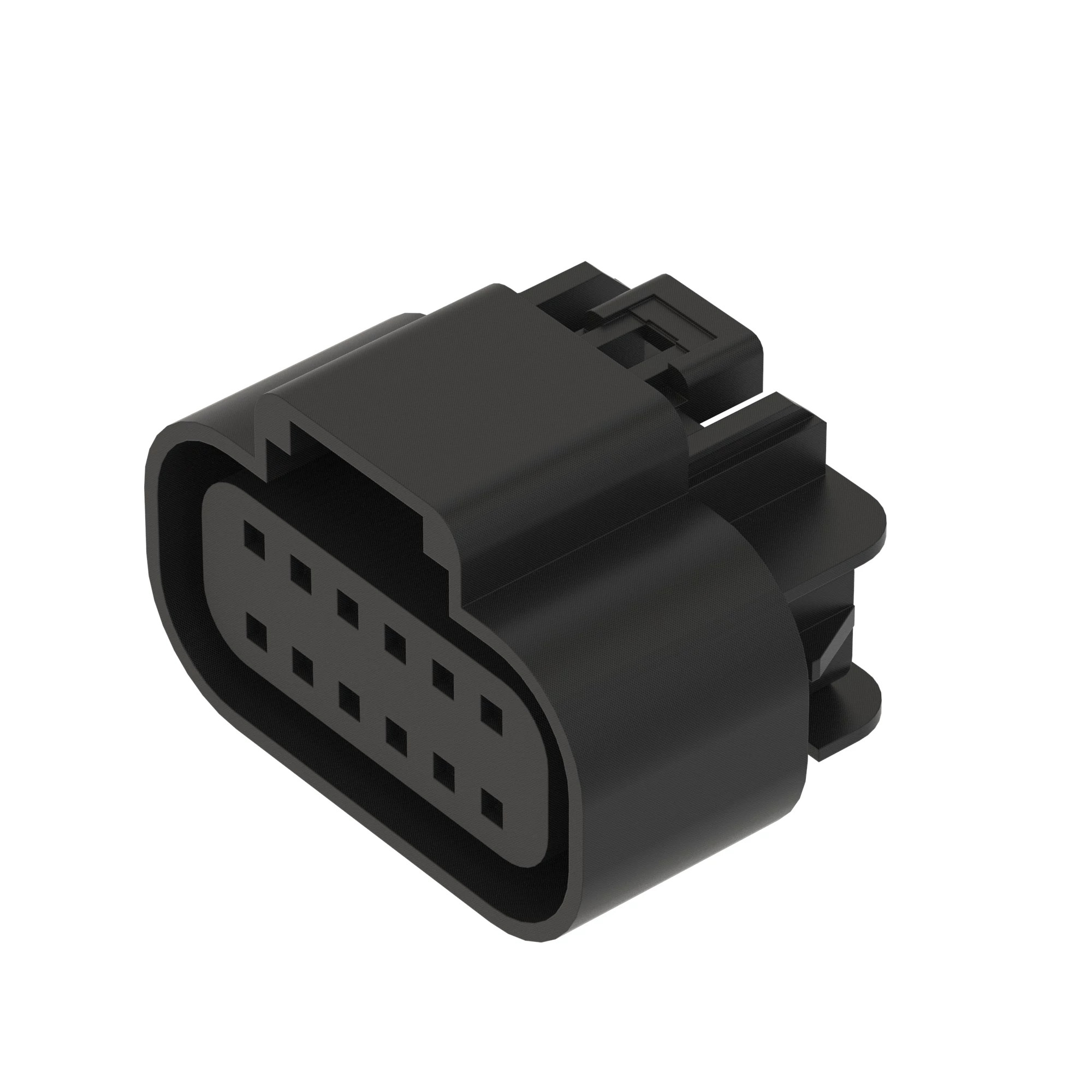 DELPHI GT150 12W FEM SLD BLK PLSTC