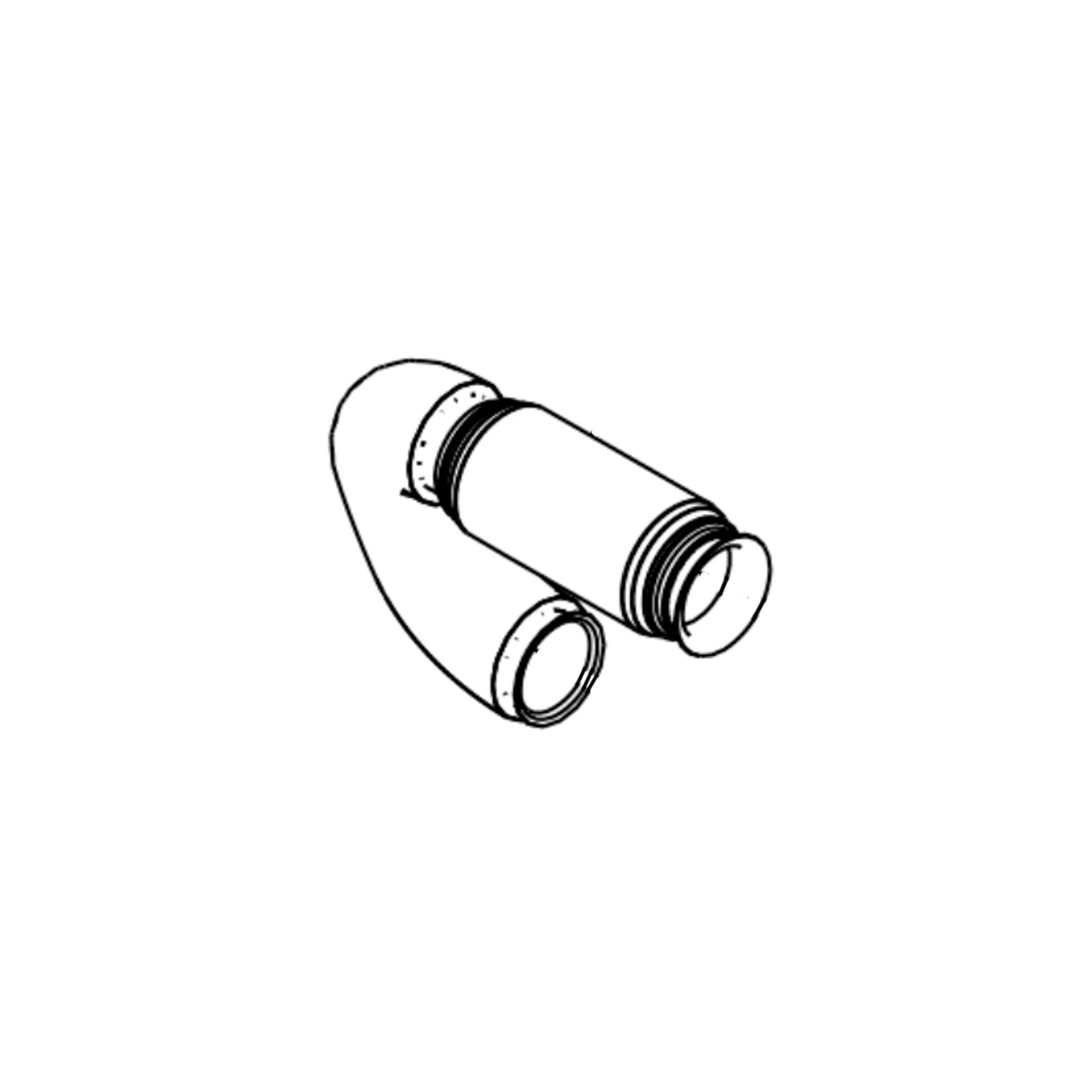 John Deere Exhaust Pipe - AT450315