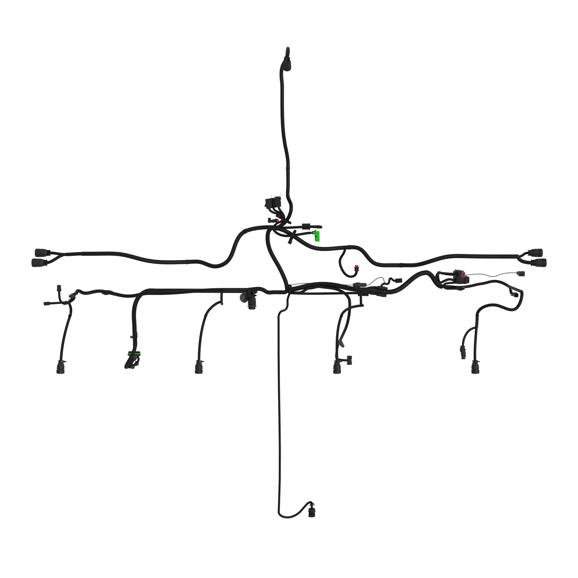 WIRING HARNESS, CENTER BACKBONE 177