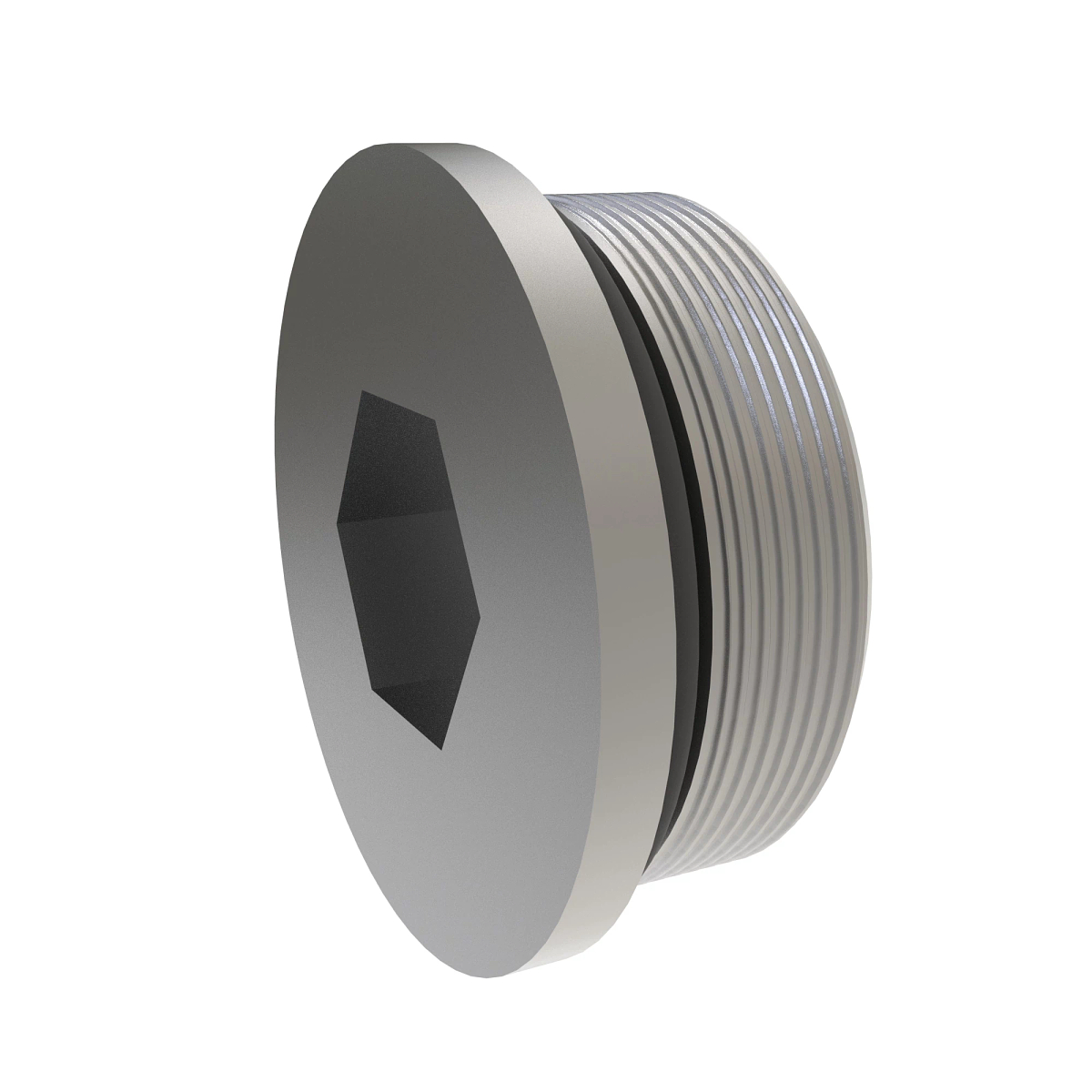 John Deere Hexagonal Socket Head Fitting Plug - F85120