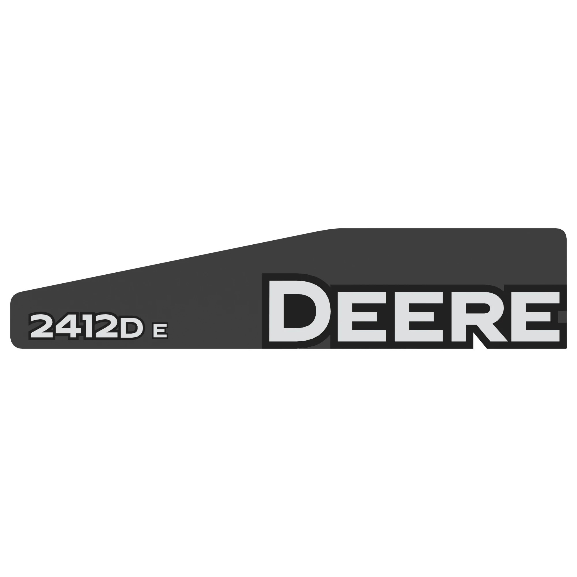 LABEL, DECAL-2412E MODEL RIGHT (PC)