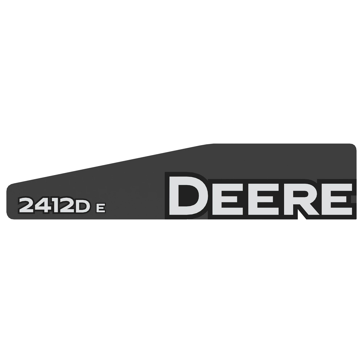 LABEL, DECAL-2412E MODEL RIGHT (PC)