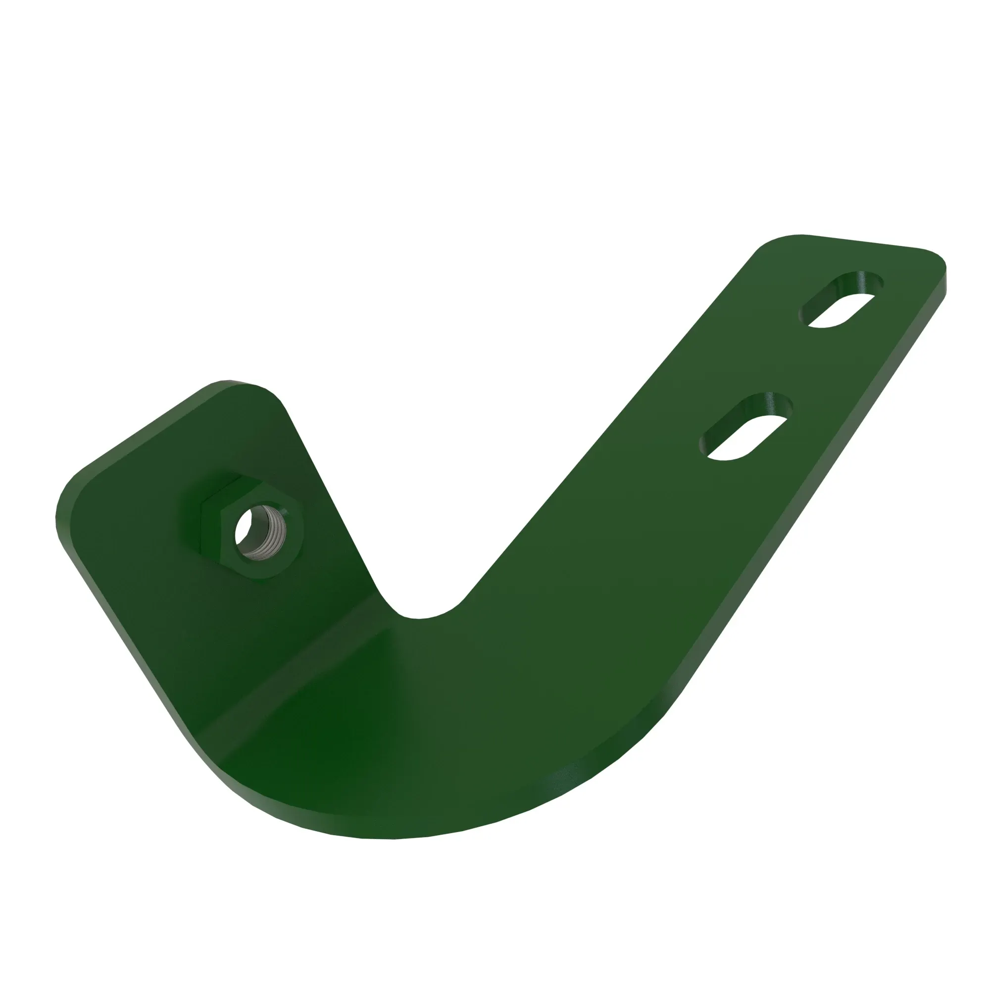John Deere Engine Side Pan Bracket Rear Right - RE593261