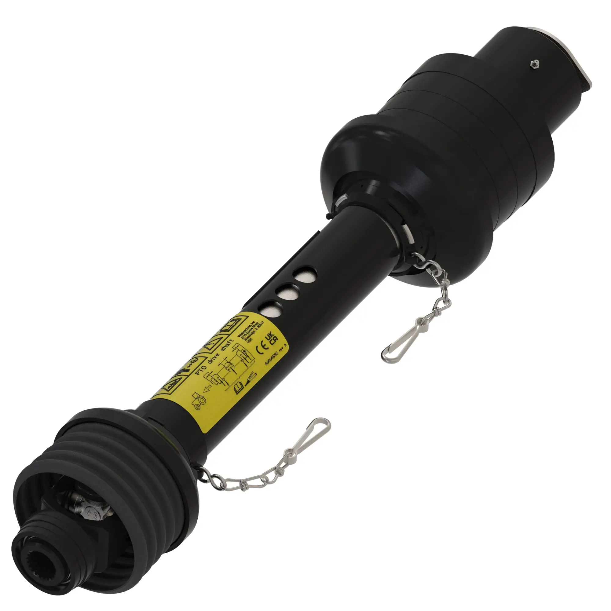 John Deere Center Feed Universal Driveshaft - AXE69196