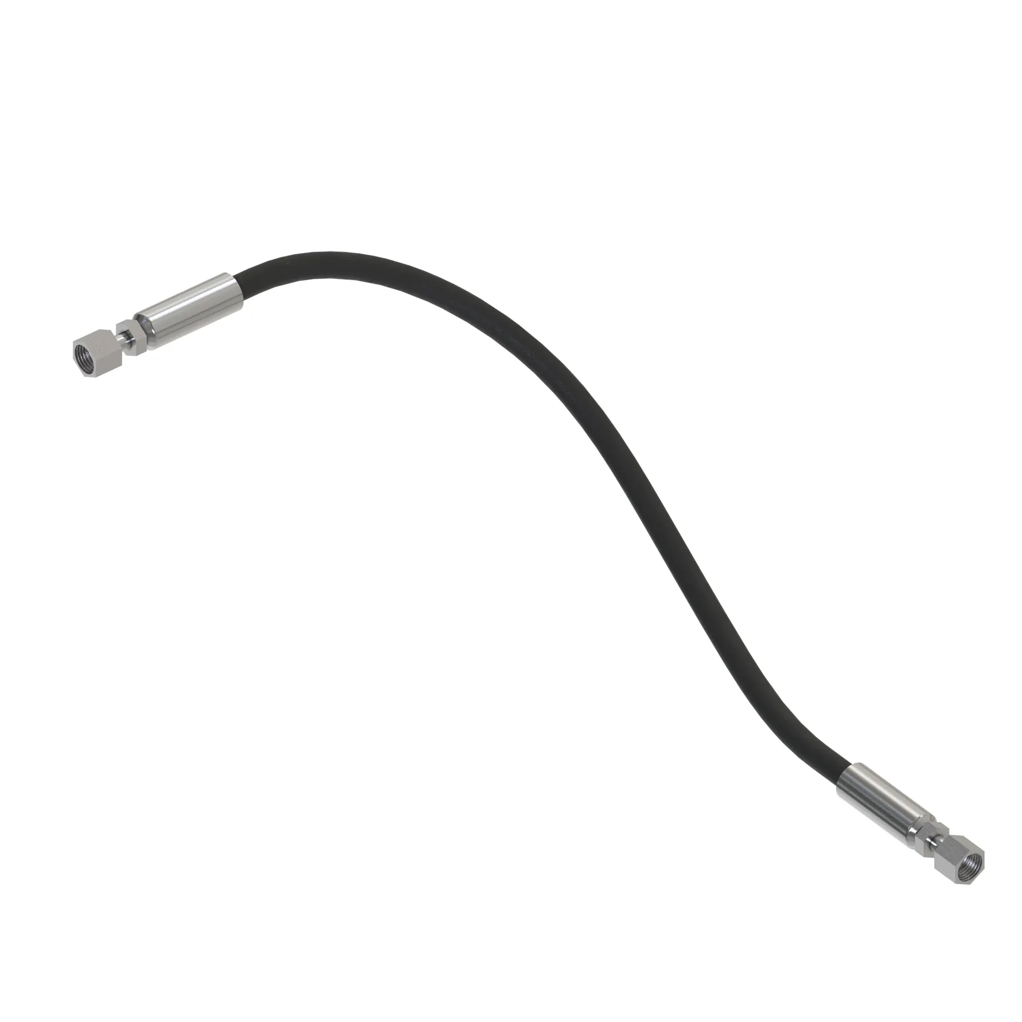 John Deere Center Cylinder Rod Hydraulic Hose, Right Side - AXE87012