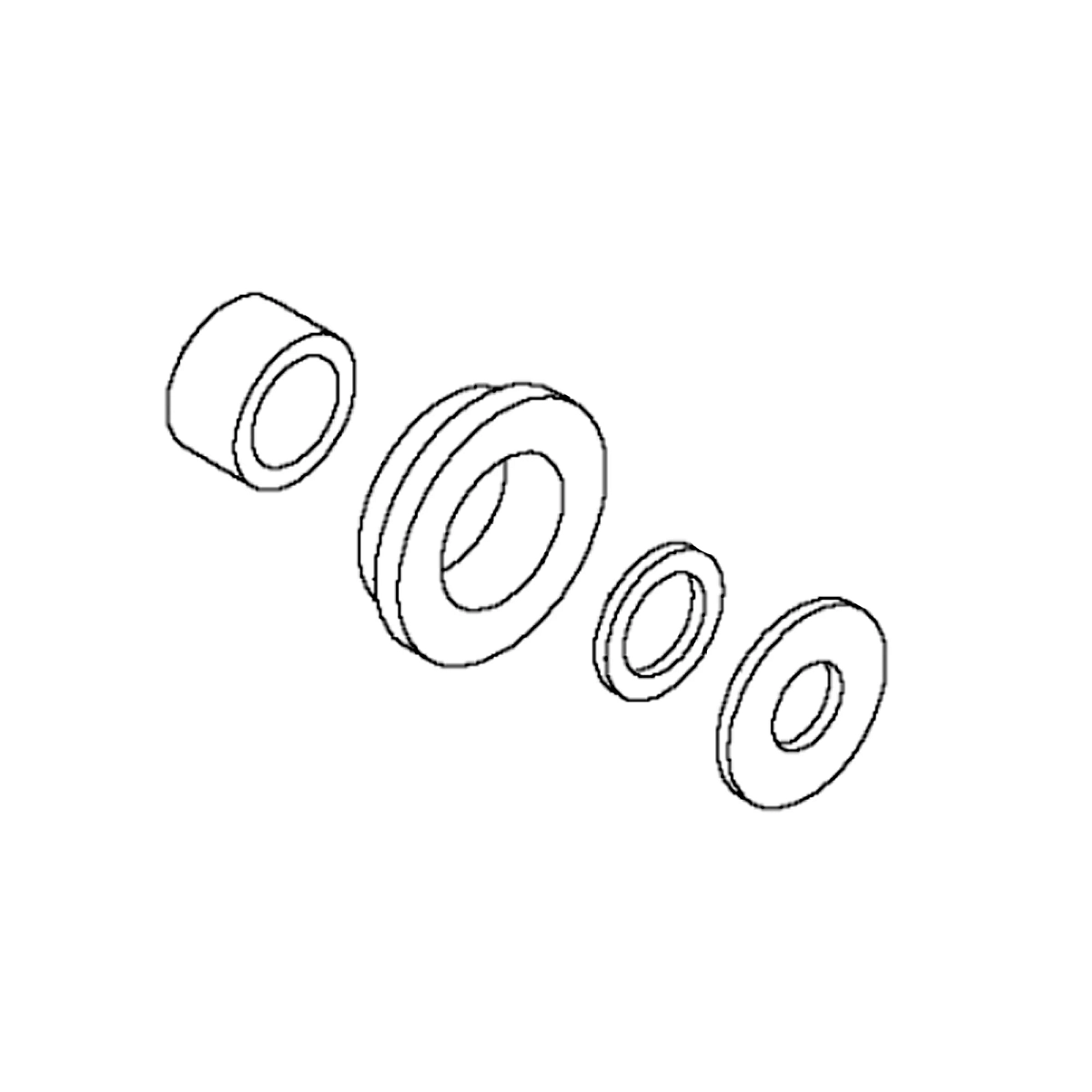 Stop, Trans Case Load Control Shaft