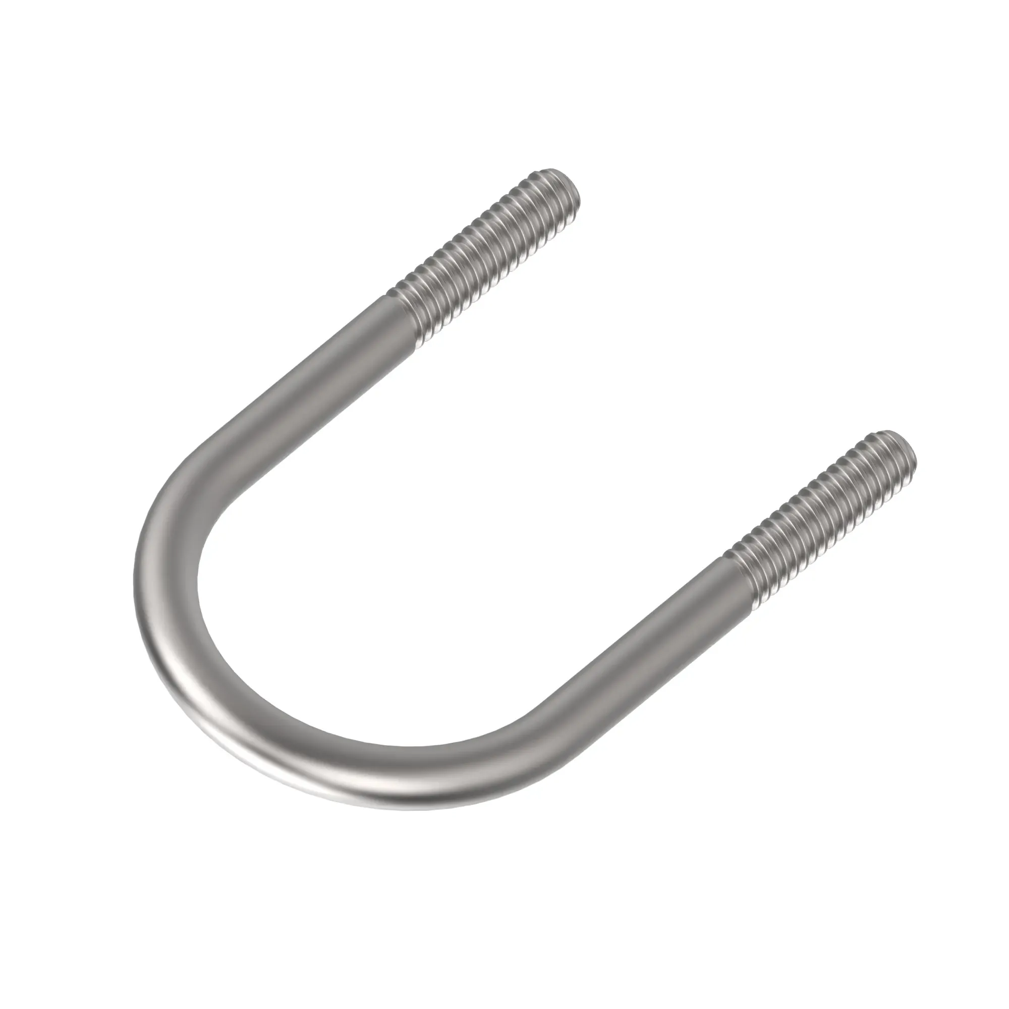 U-BOLT, 1/4" UNC-1 1/2" X 3 3/4" RD