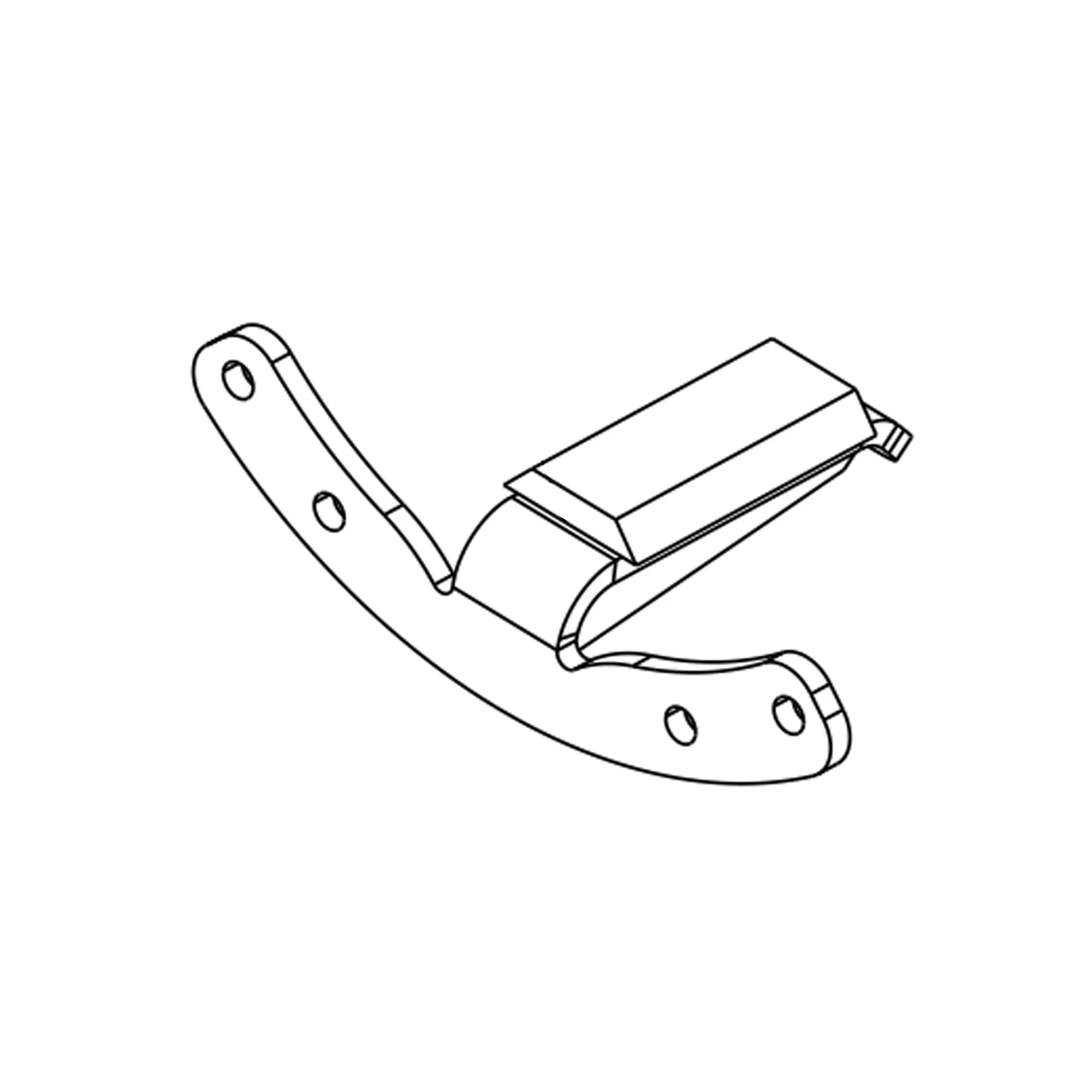 John Deere Slide Plate Frame - F677950