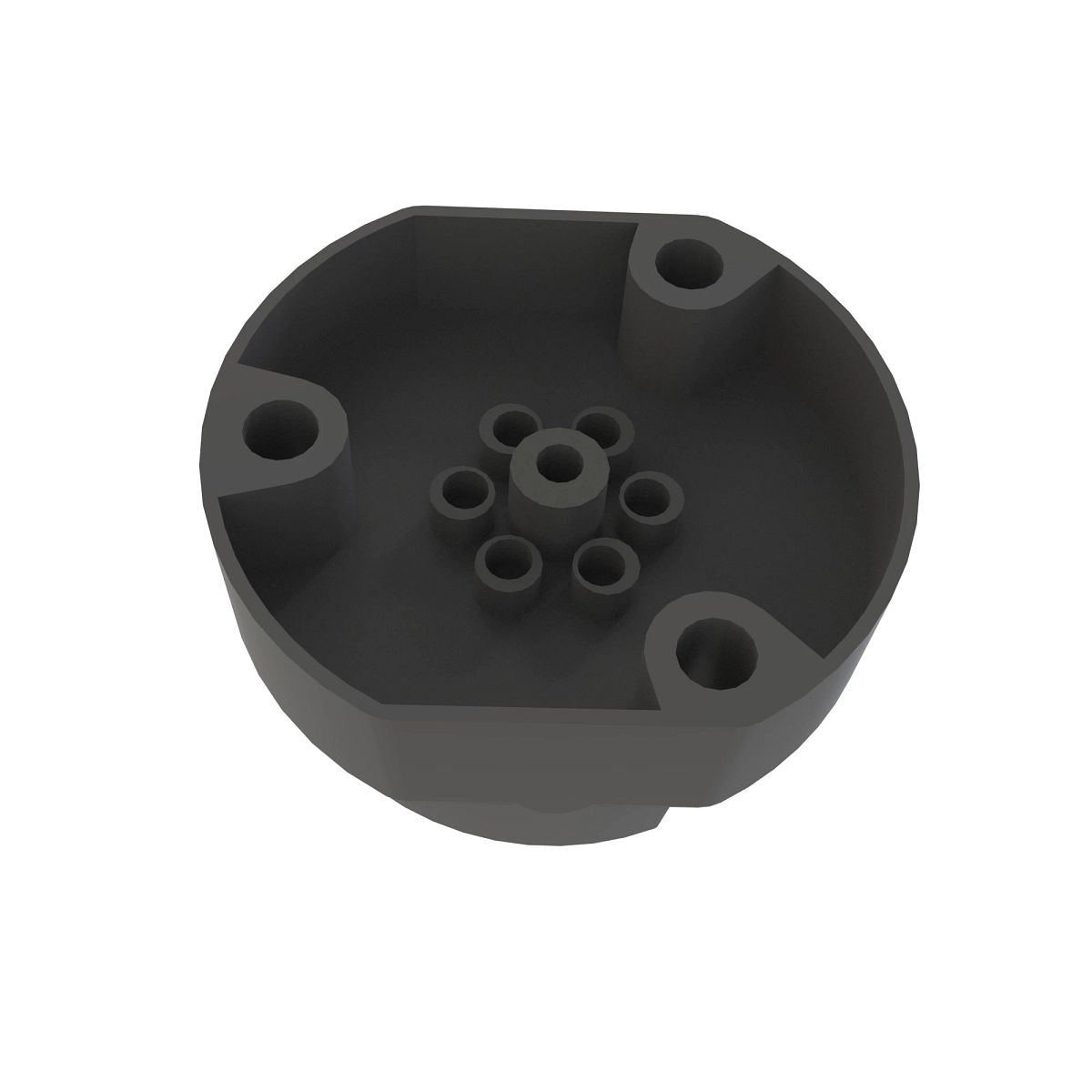 Hella 7W Female Gray Steel