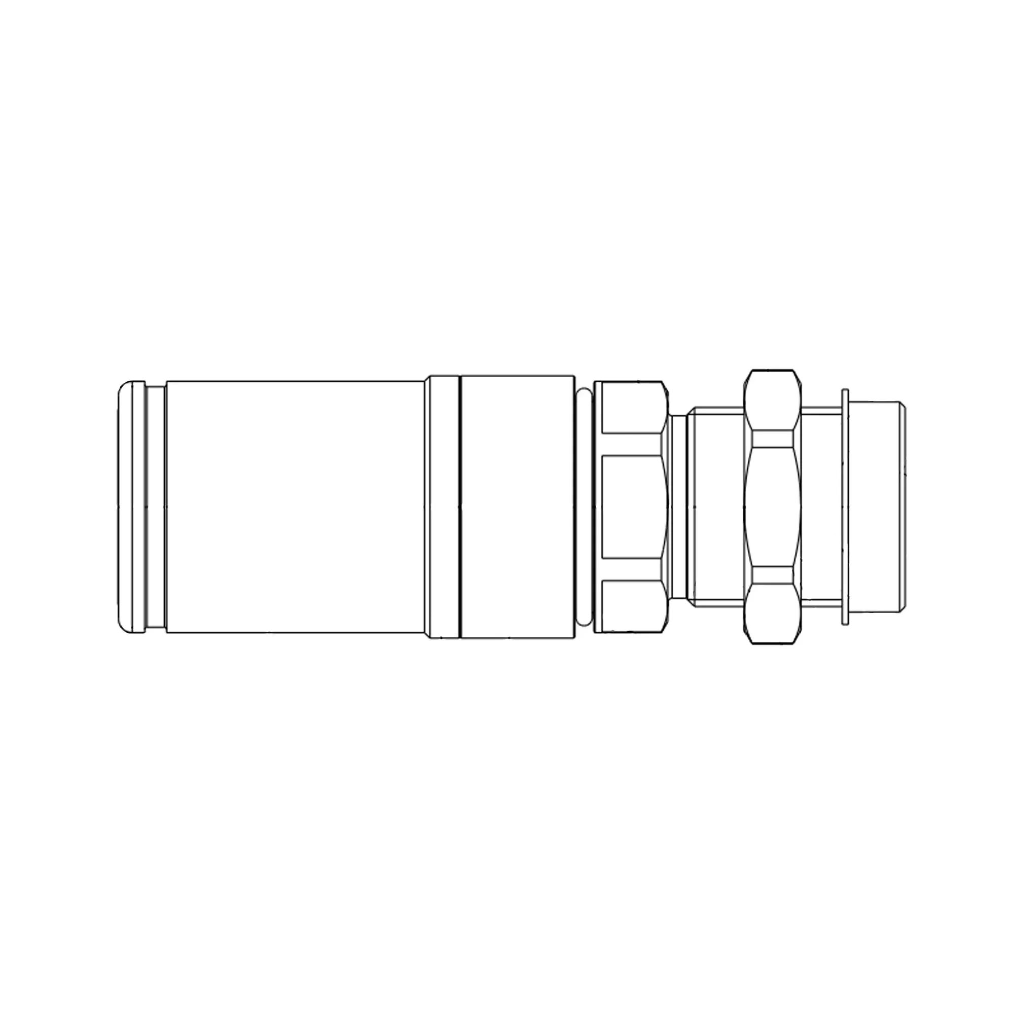 John Deere Hydraulic Quick Connect Coupler - RE557956