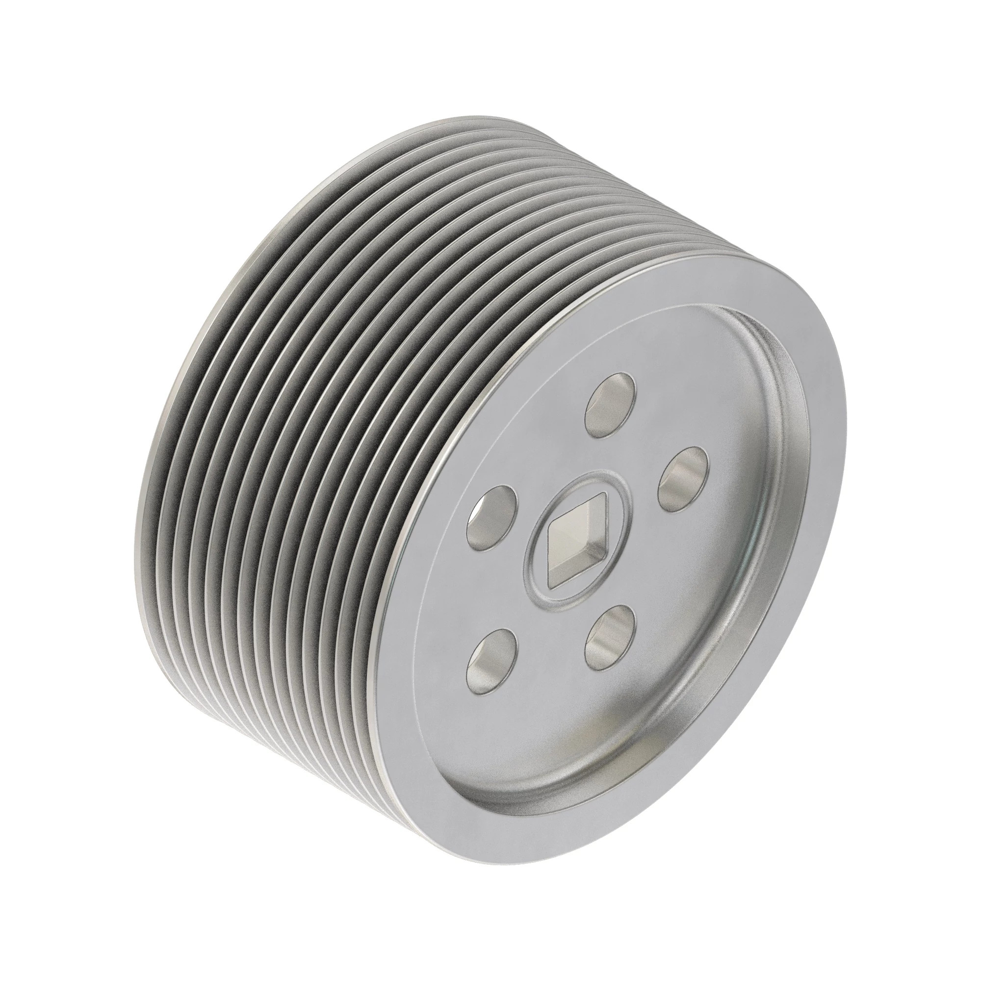 ⚙️ R152709: Polea Impulsora del Ventilador del Motor John Deere 🚜