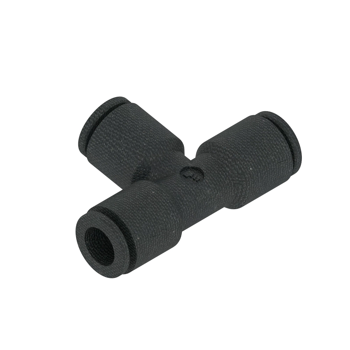 Fitting - 6MM Tube Union, "T" (Qc)